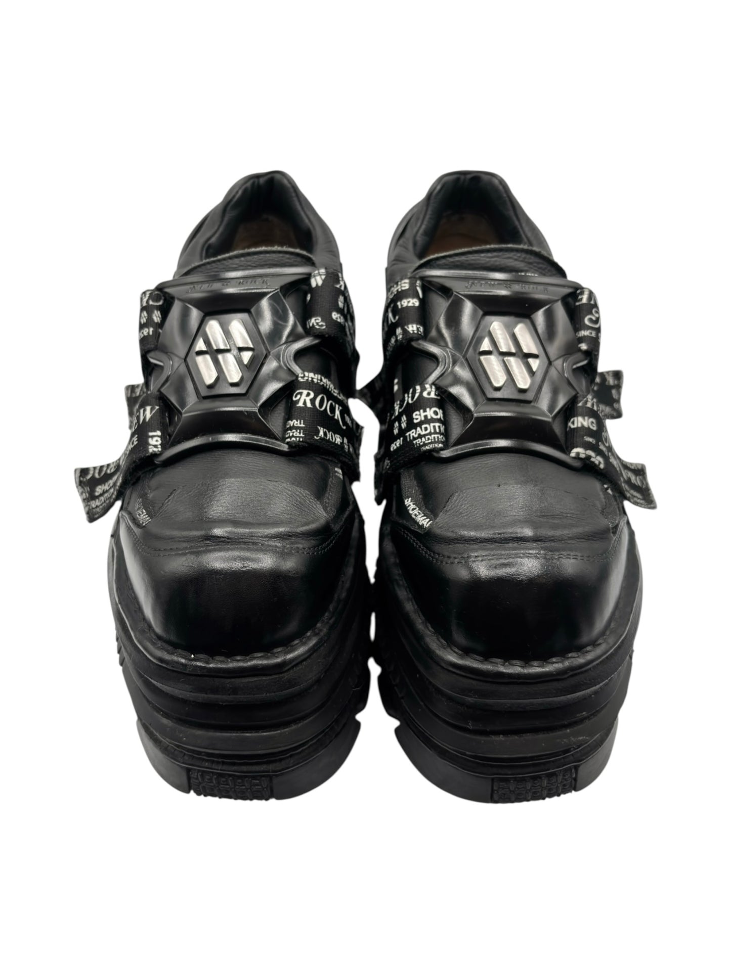 New Rock M285 mega platform leather boots