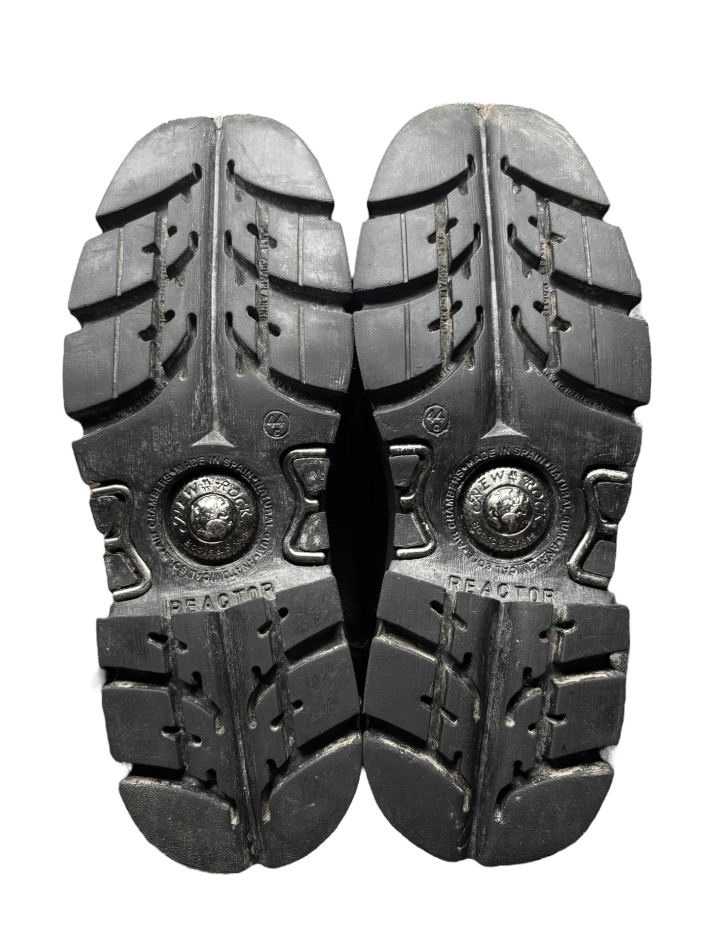 Vintage New Rock lace up reactor boots size 44