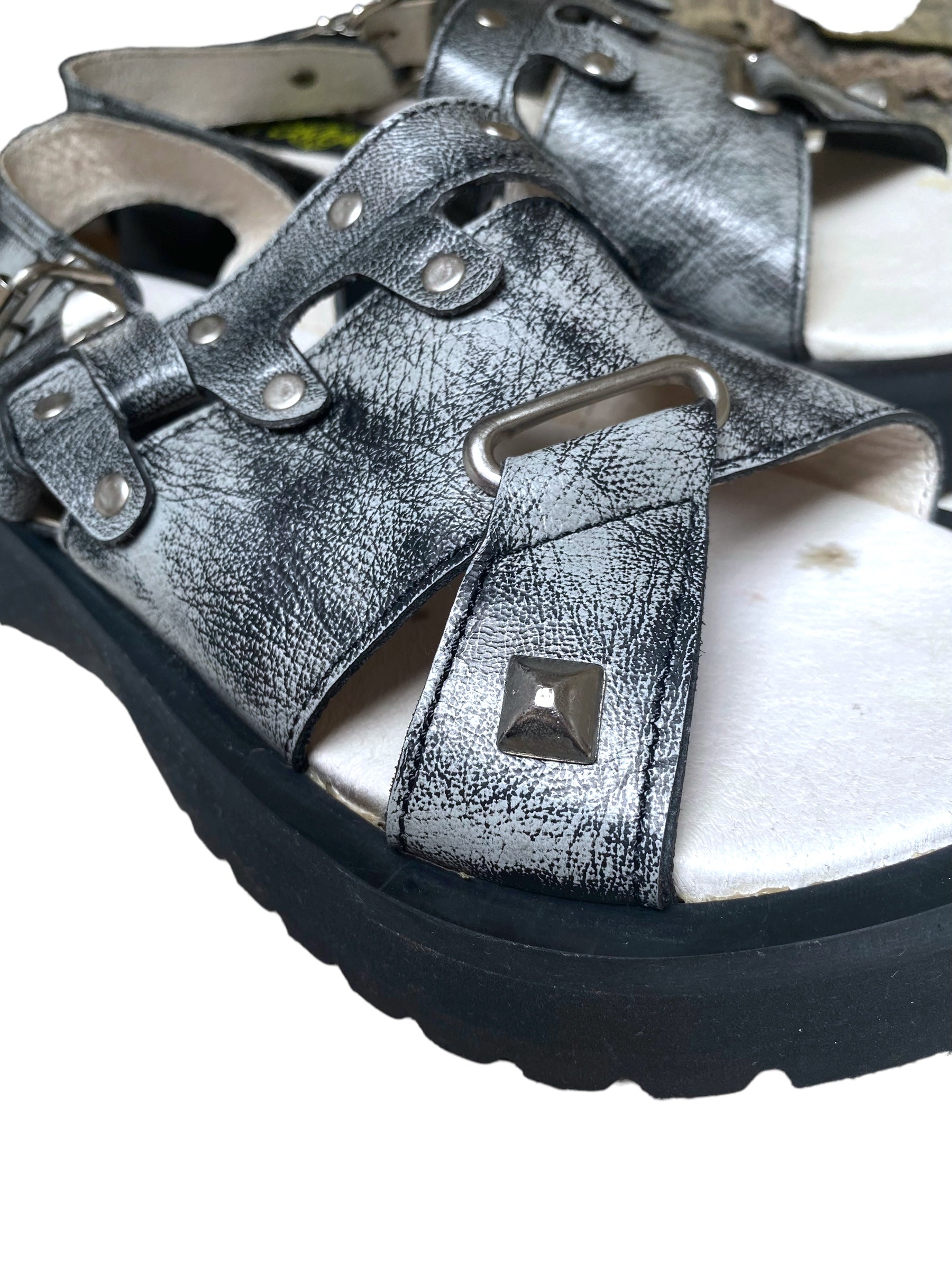 Swear London alternative leather sandals size 41