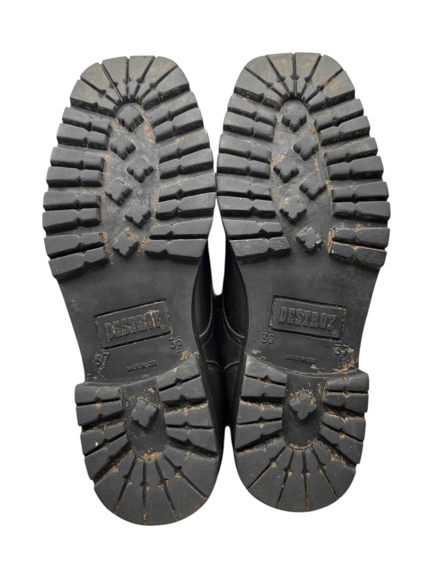 Vintage Destroy lace up boots size 36