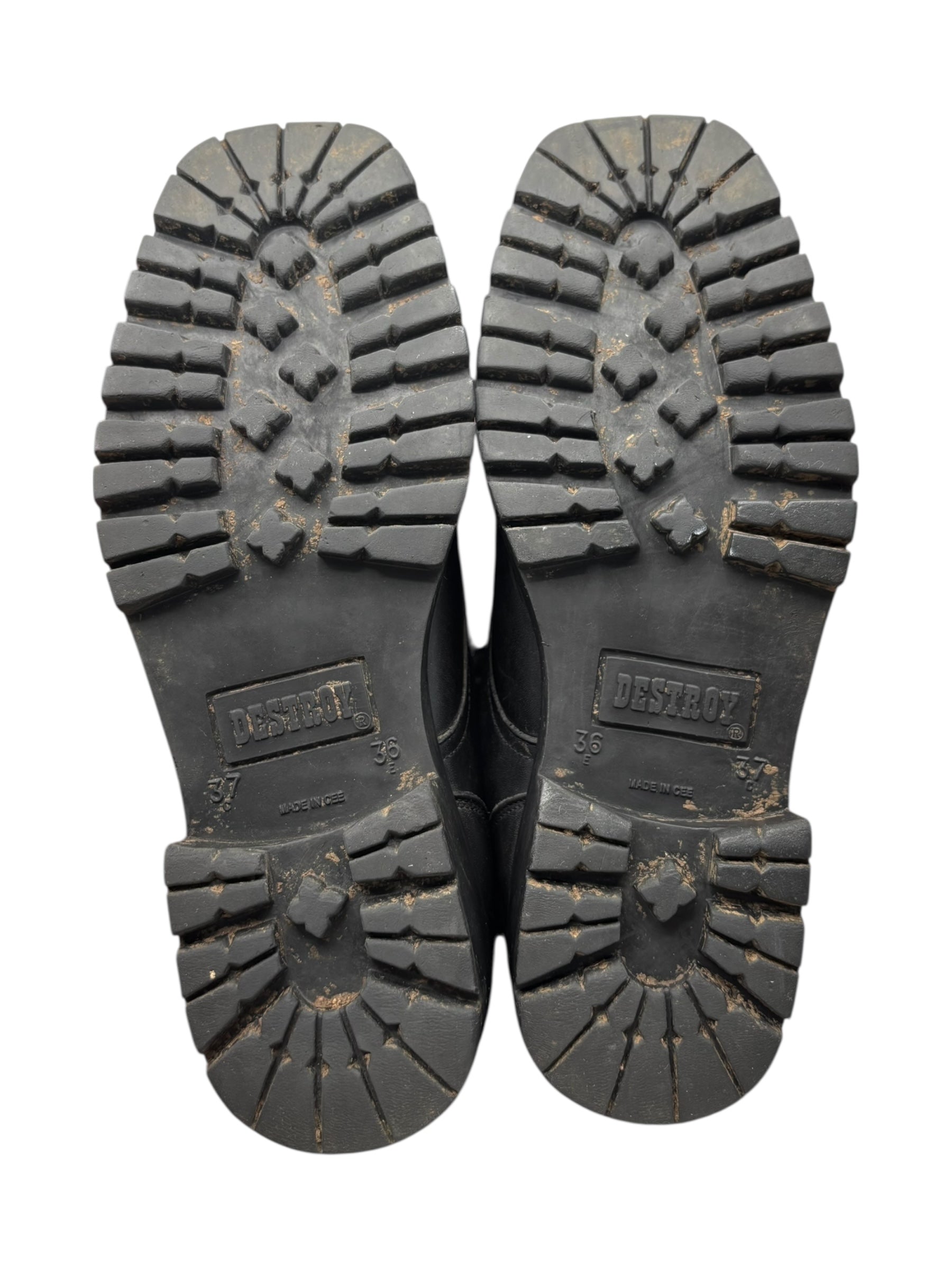 Vintage Destroy lace up boots size 36