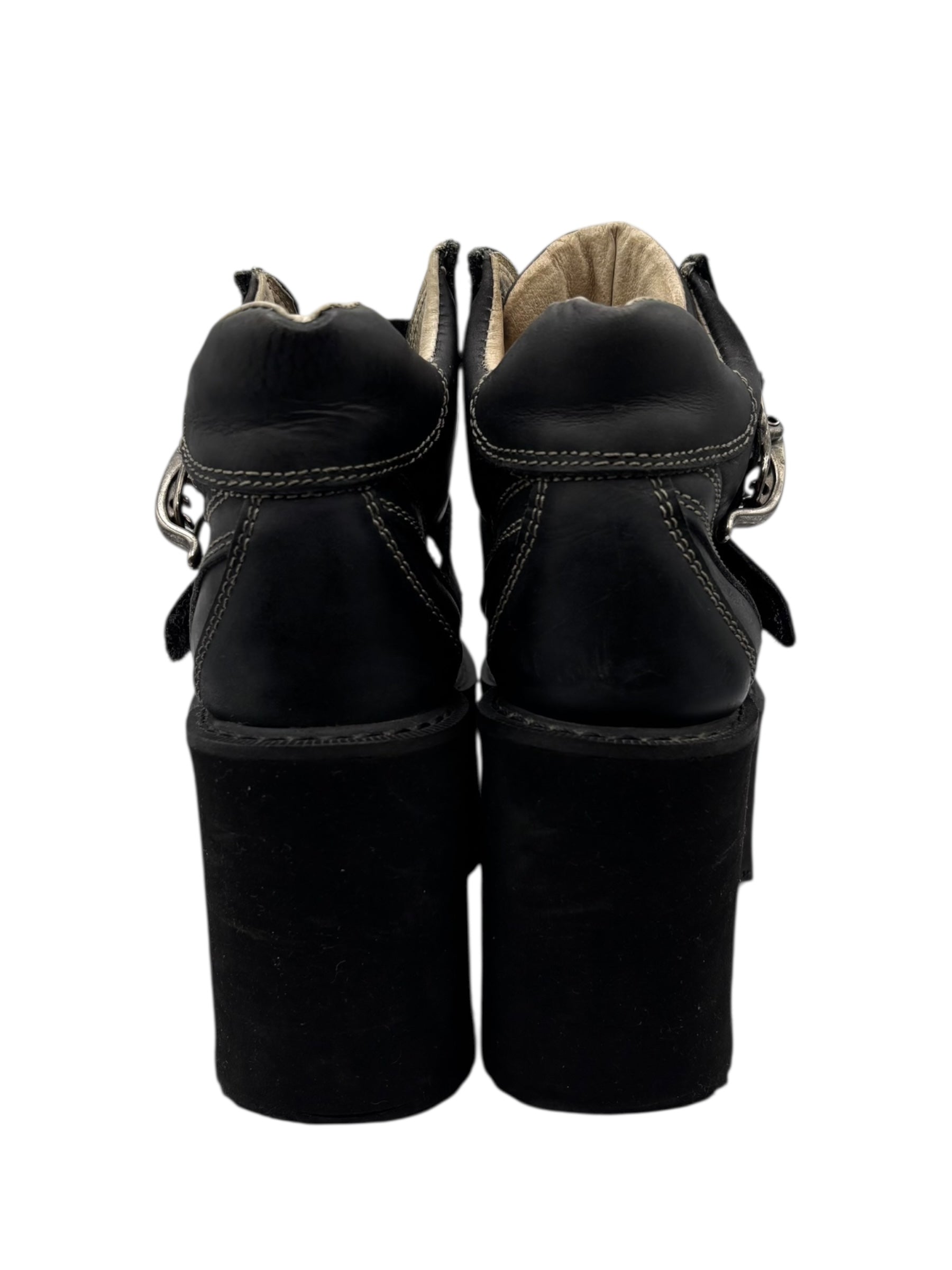 Vintage Swear London platform wedge boots size 36