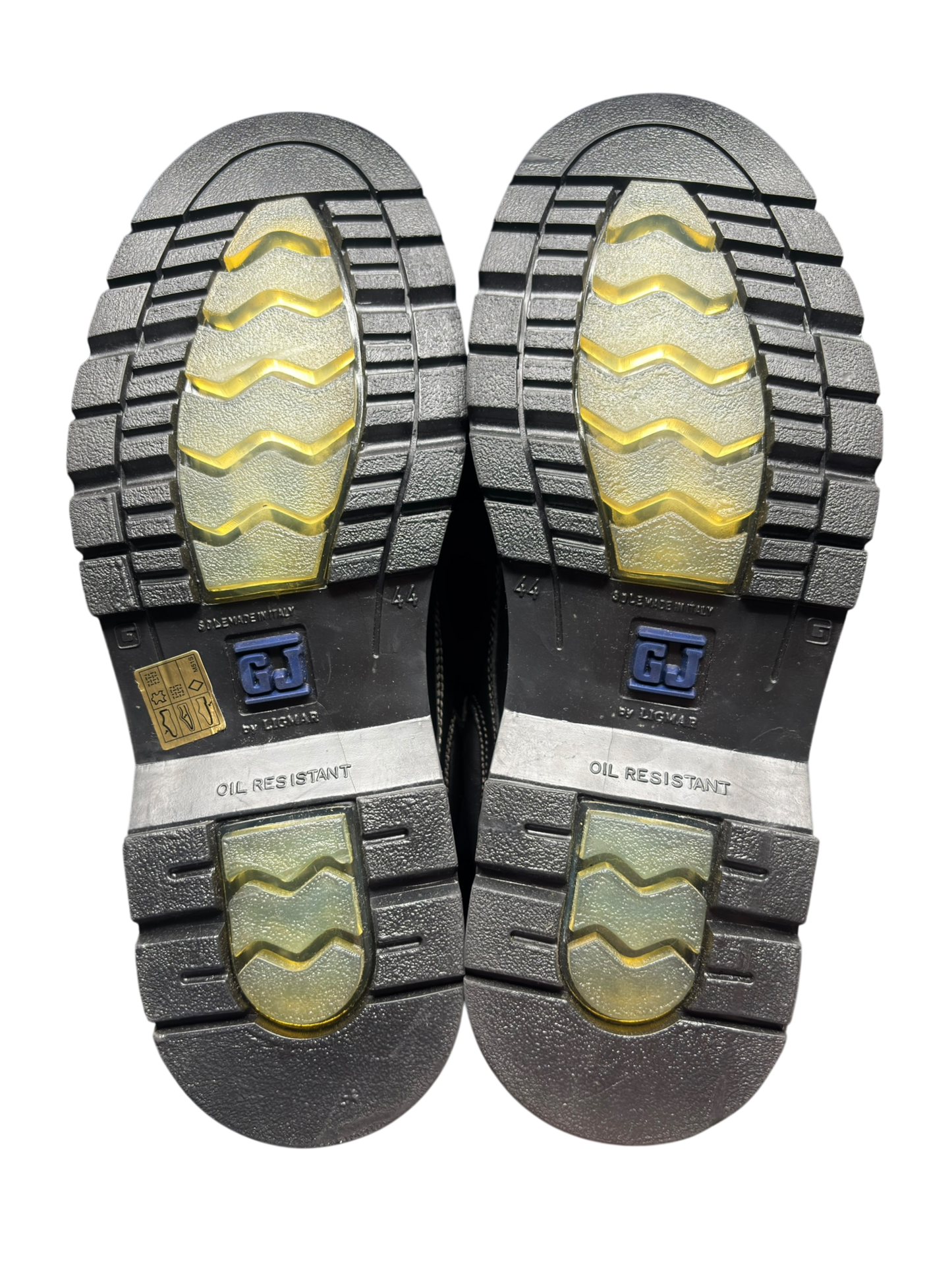 Vintage Gordon Jack classic black leather ankle boots size 44