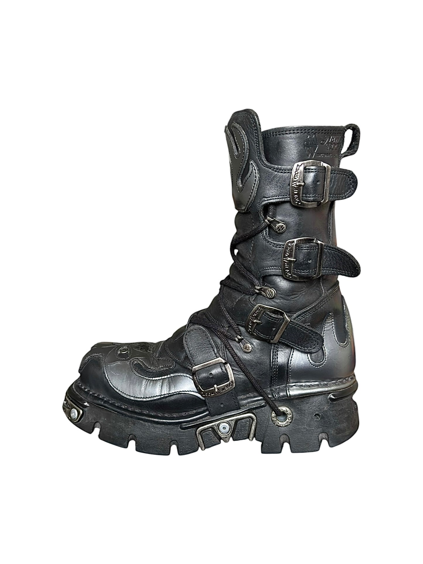 Vintage New Rock reactor boots size 41