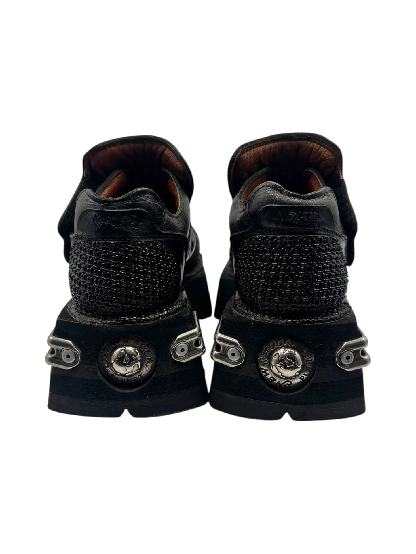 Vintage New Rock atom platform boots size 43