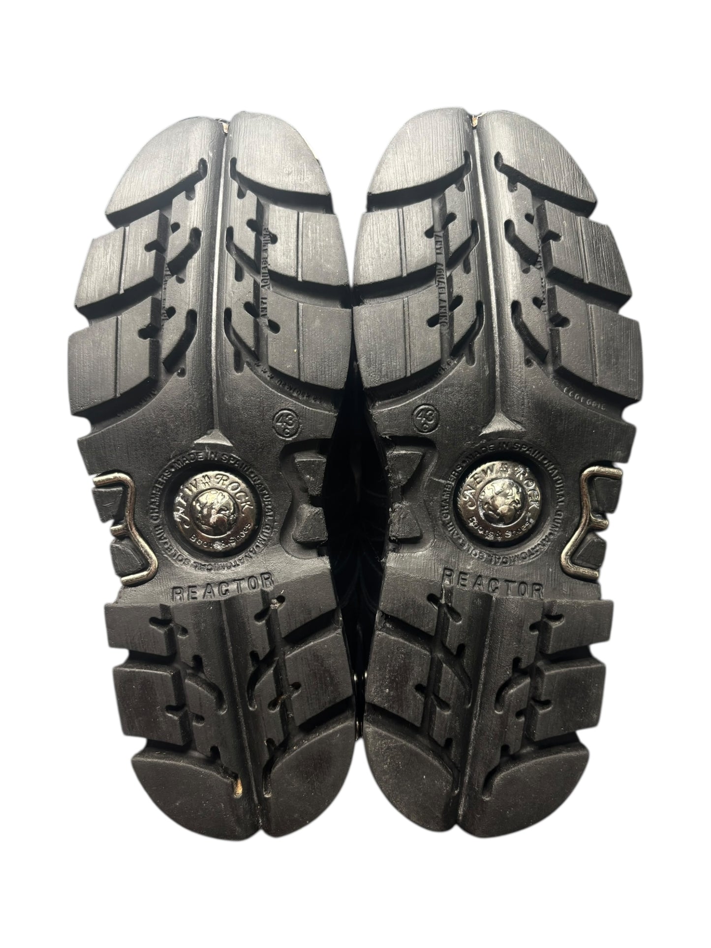 Vintage New Rock reactor platform boots size 43