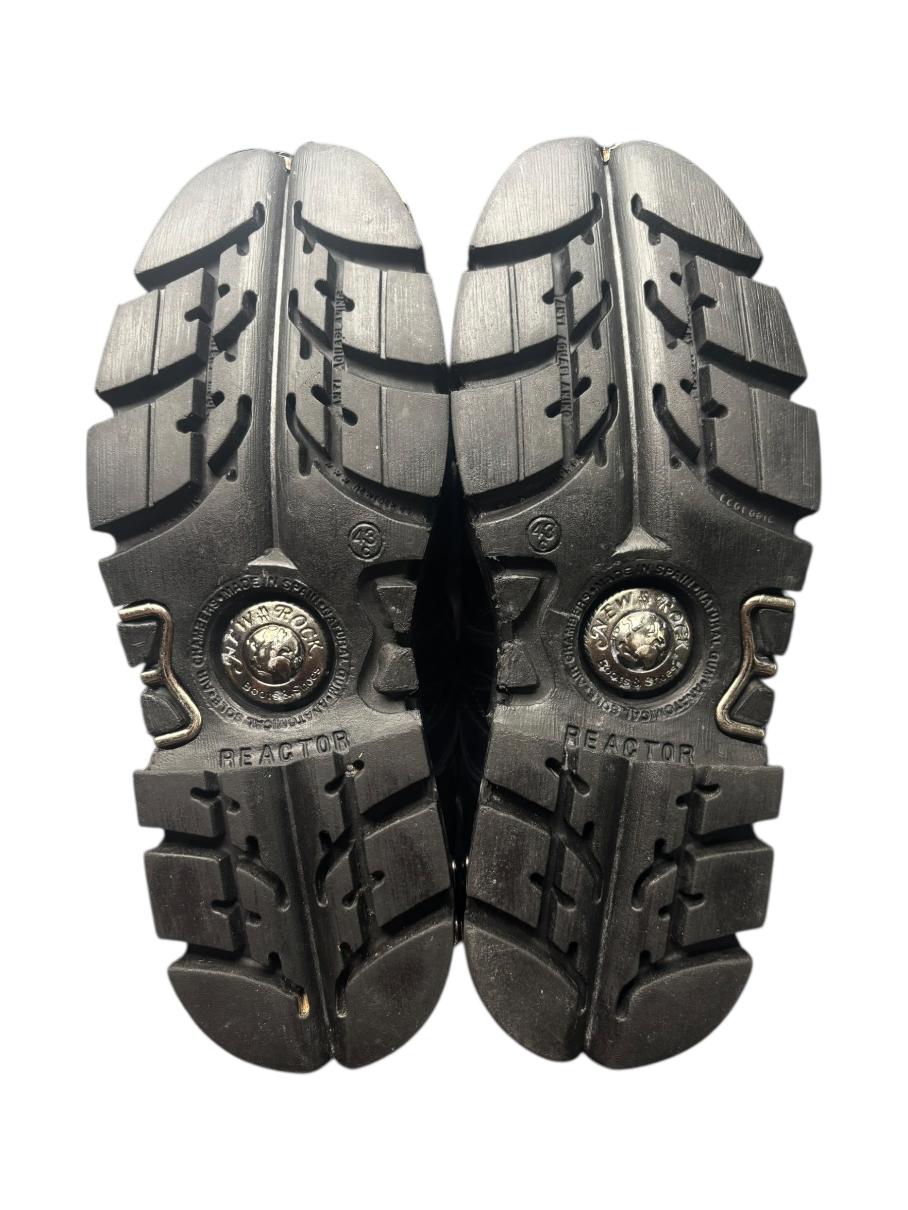 Vintage New Rock reactor platform boots size 43