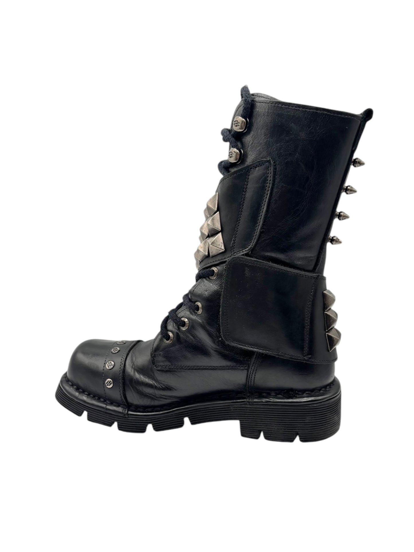 New Rock punk leather boots size 37