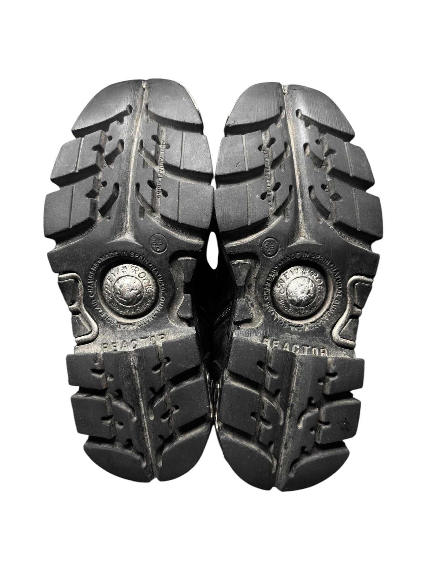 Vintage New Rock studded platform boots size 38