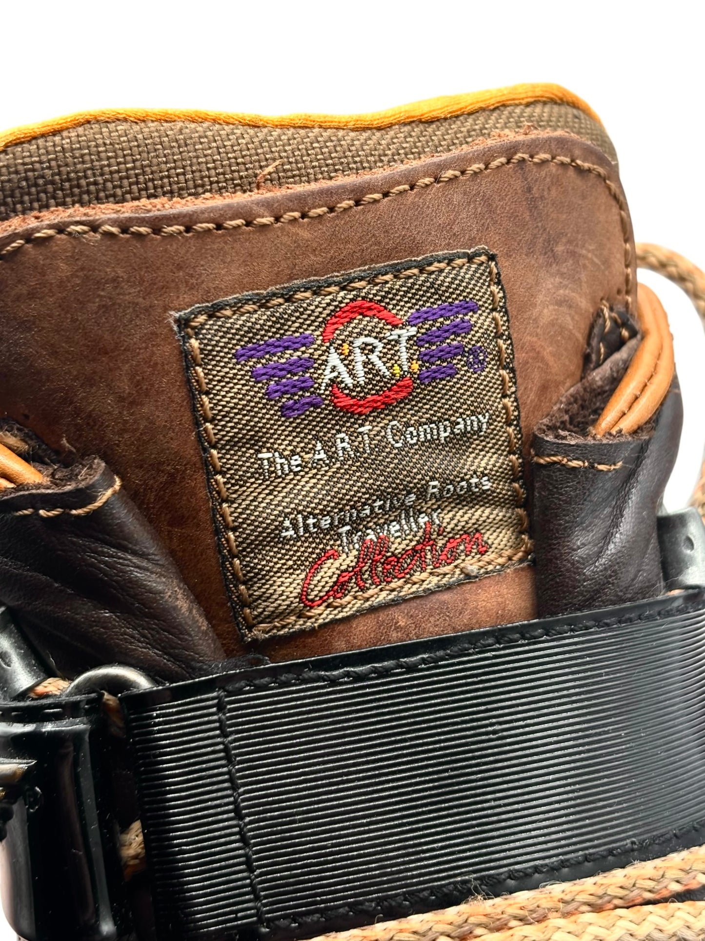 Vintage ART brown leather ankle boots