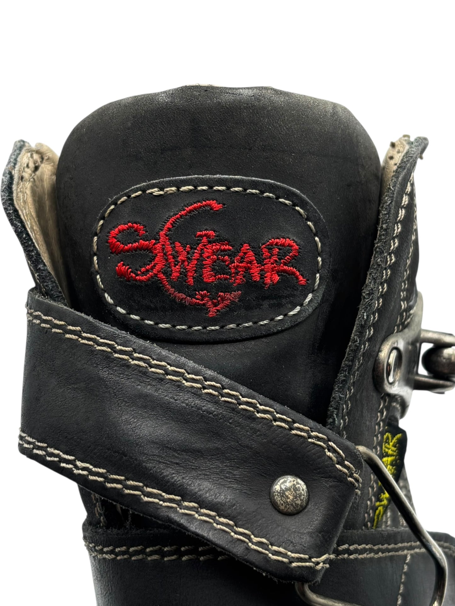 Vintage Swear London platform wedge boots size 36