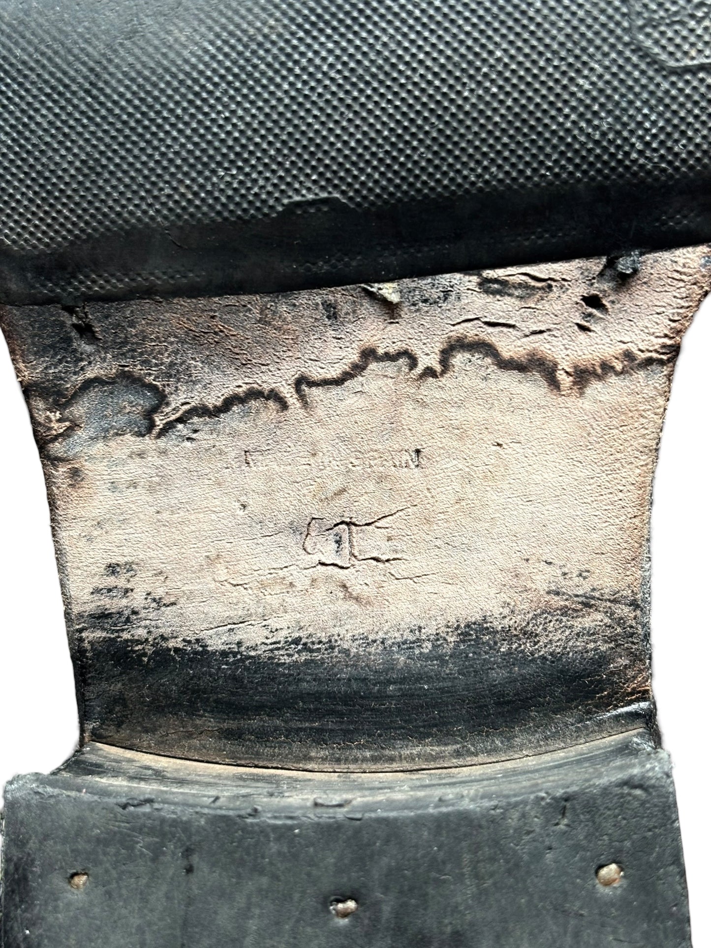 Vintage New Rock leather cowboy boots rose fade size 41