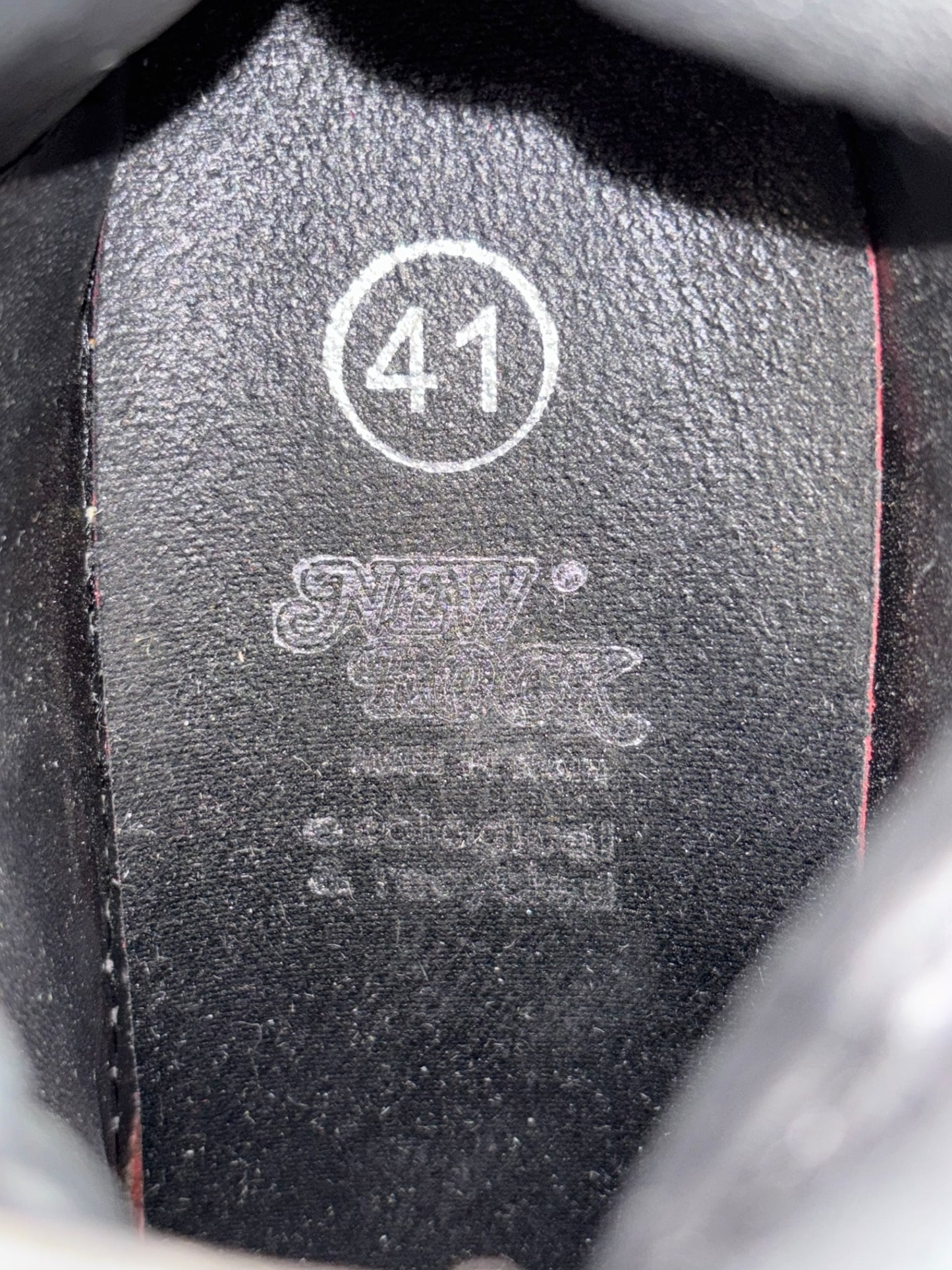 New Rock M.WALL106-S10 platform boots size 41