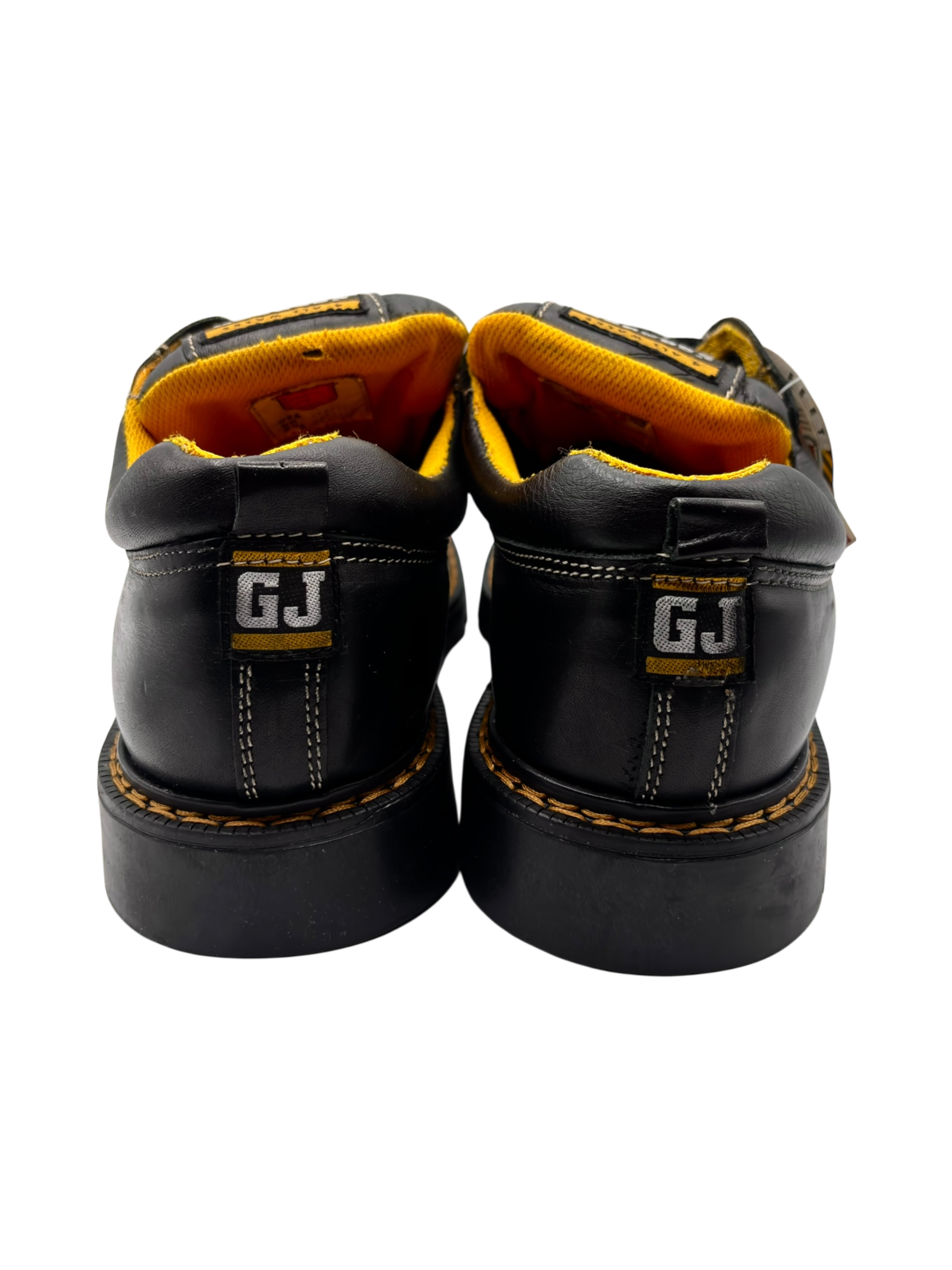 Vintage Gordon Jack classic black leather ankle boots size 44