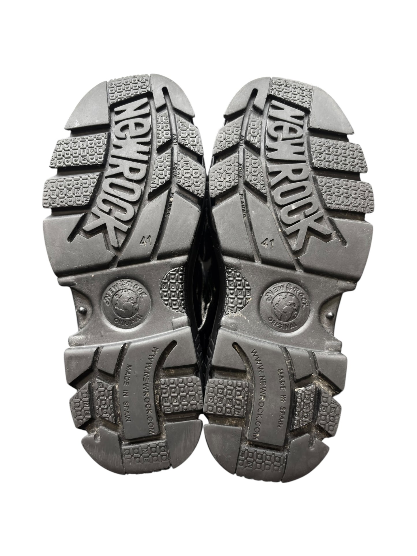 New Rock M285 mega platform leather boots