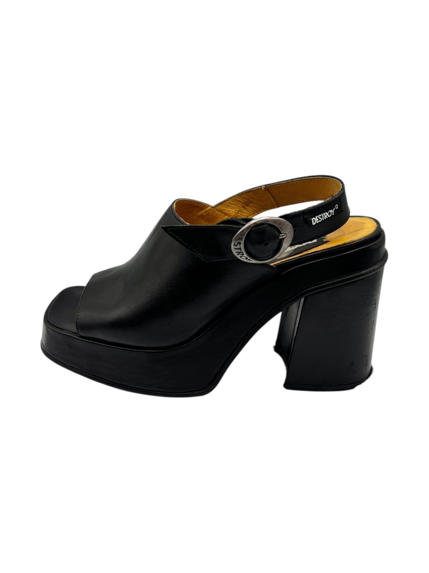 Vintage Destroy platform sandals size 39