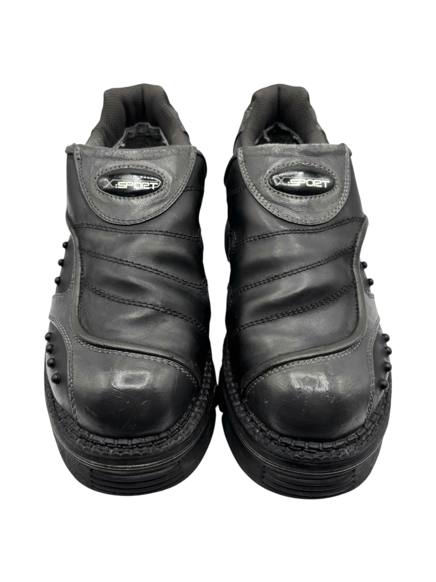 Vintage XSPORT leather platform boots size 42