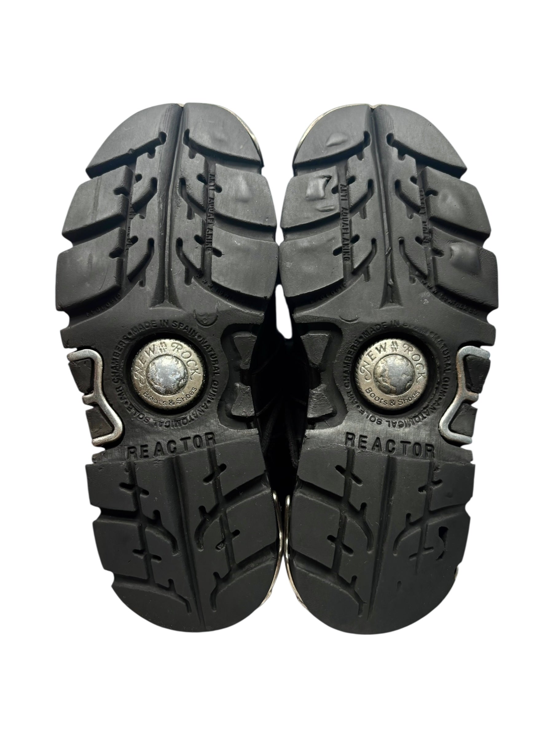 Rare vintage New Rock reactor leather boots size 36