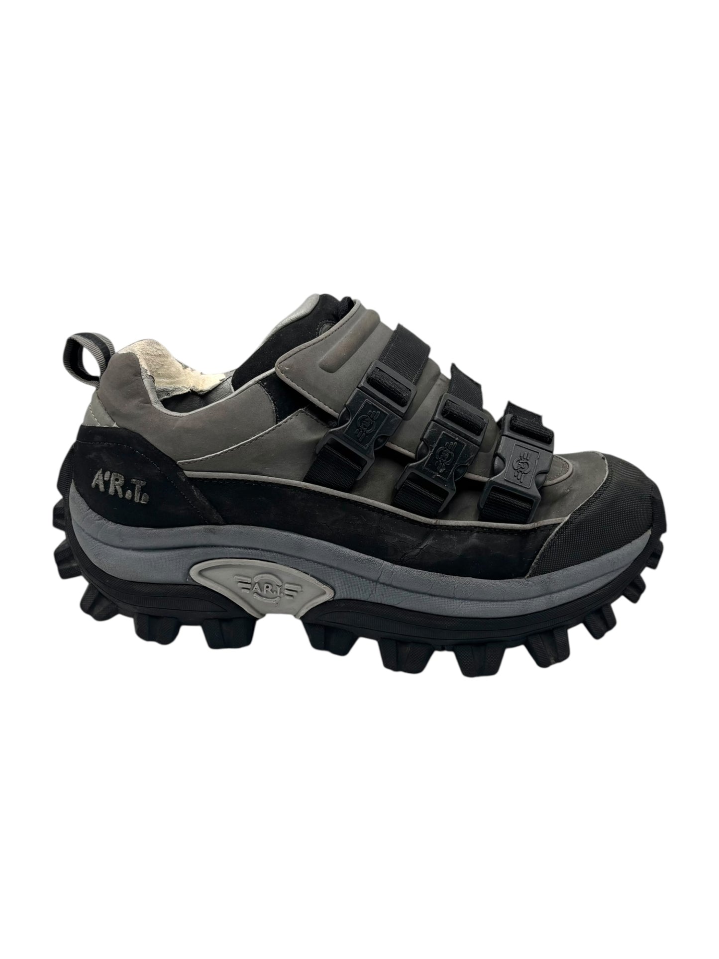 Vintage ART grey platform boots size 45