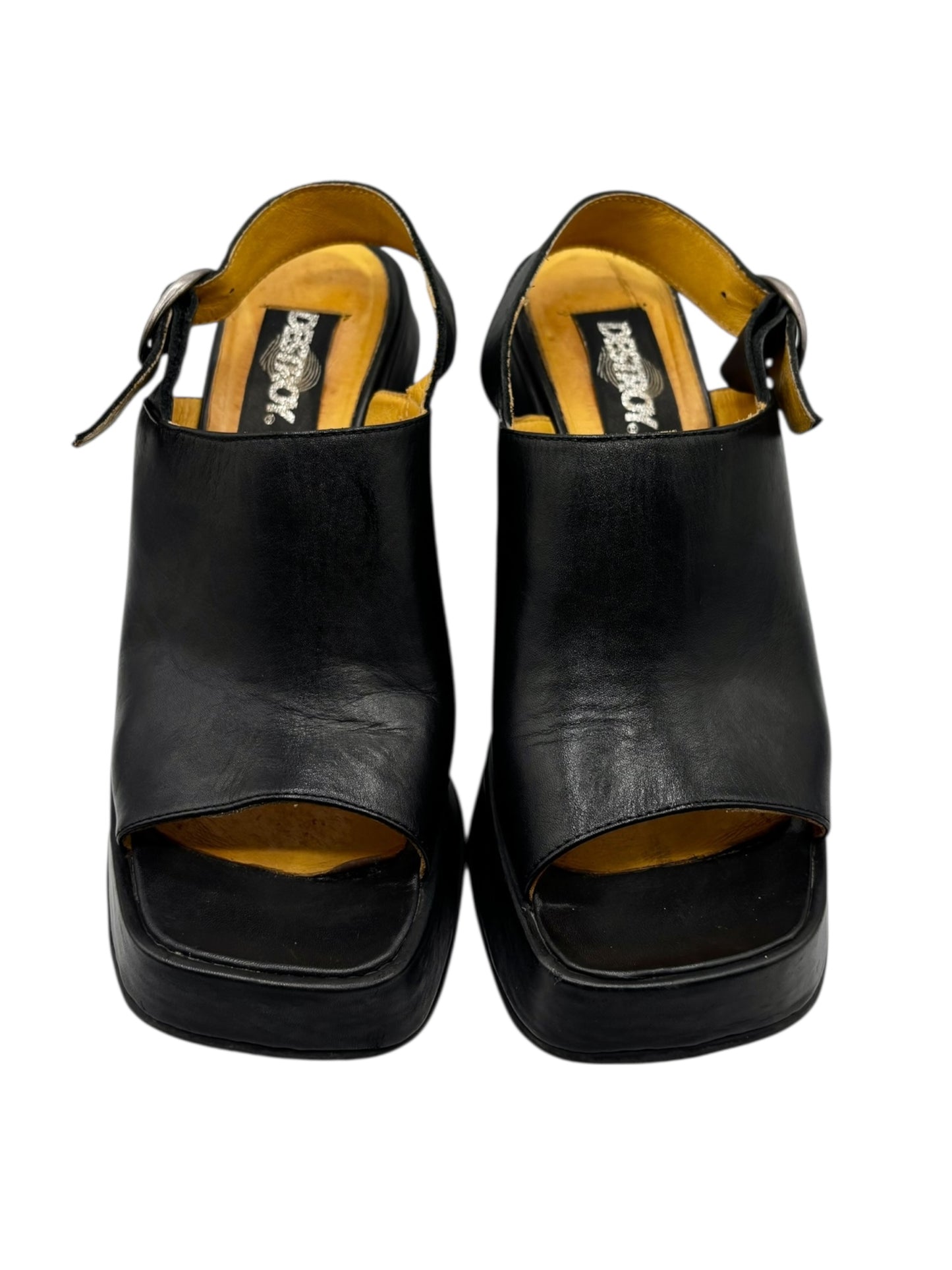 Vintage Destroy platform sandals size 39