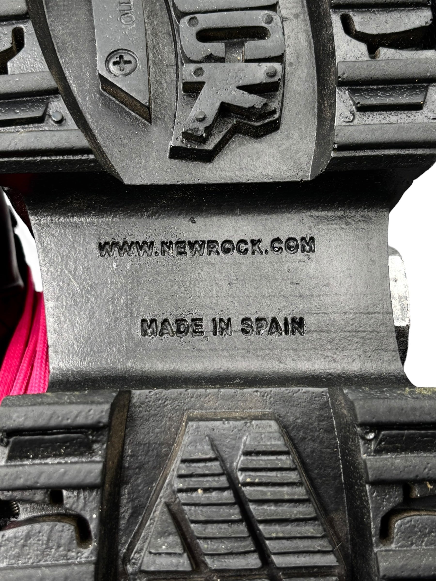 Limited edition New Rock cyan/pink platform boots size 39