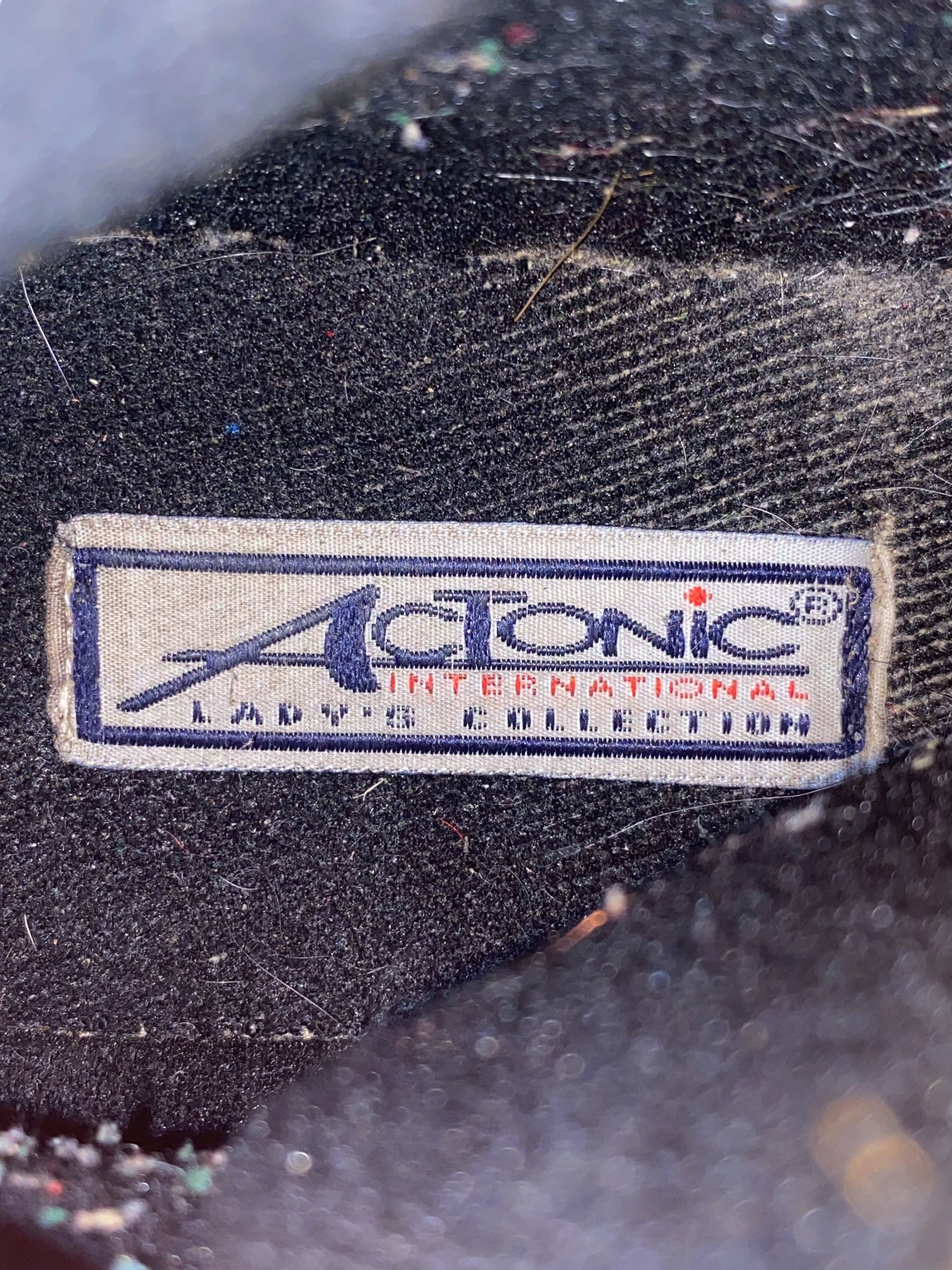 Vintage Actonic leather platform boots size 39