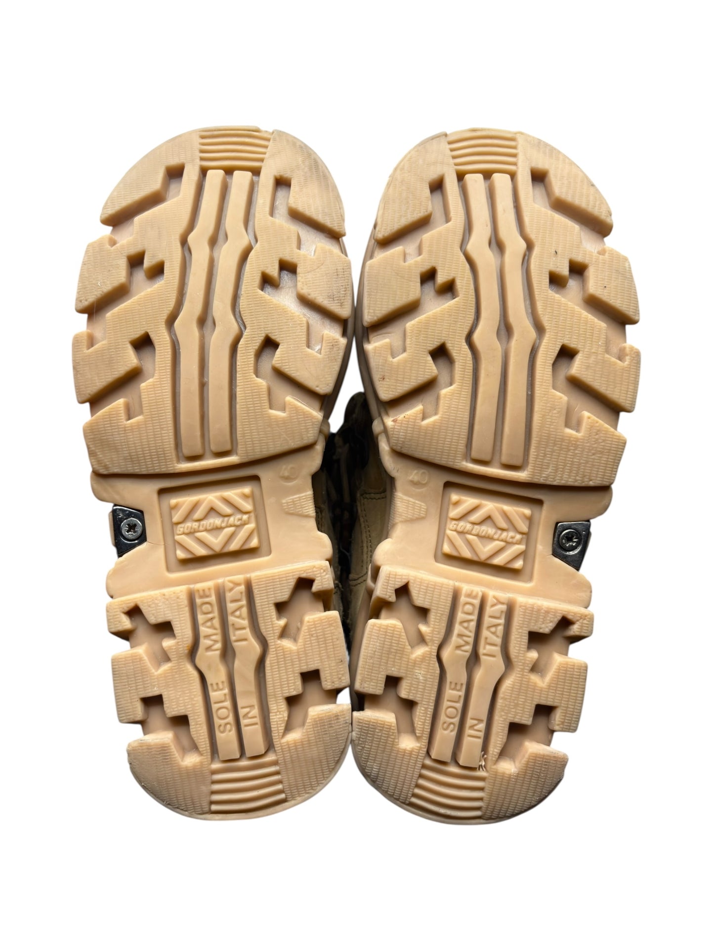 Vintage Gordon Jack brown platform boots size 40