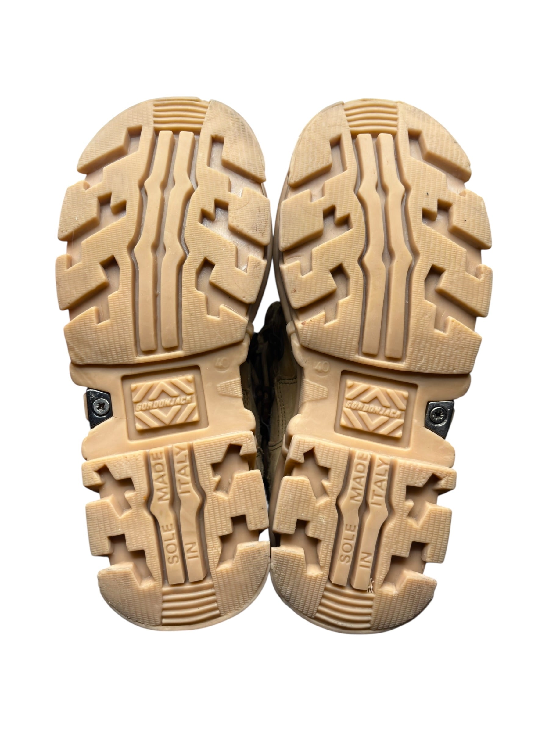 Vintage Gordon Jack brown platform boots size 40