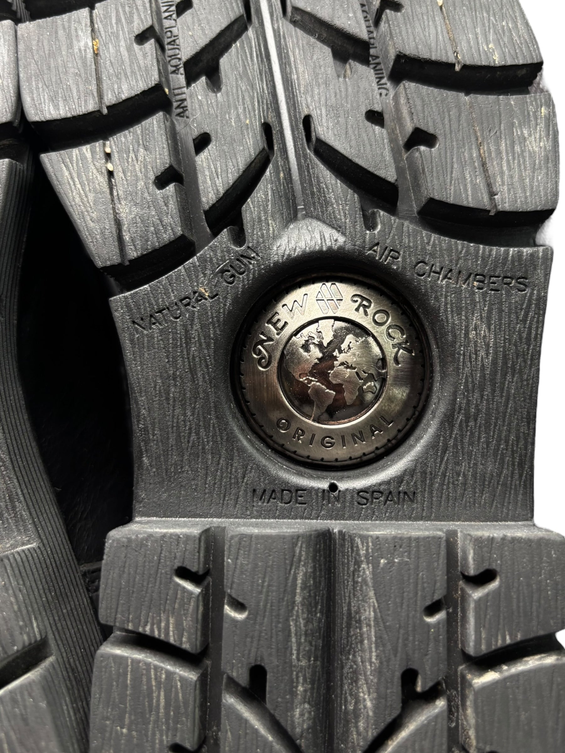 New Rock punk leather boots size 37