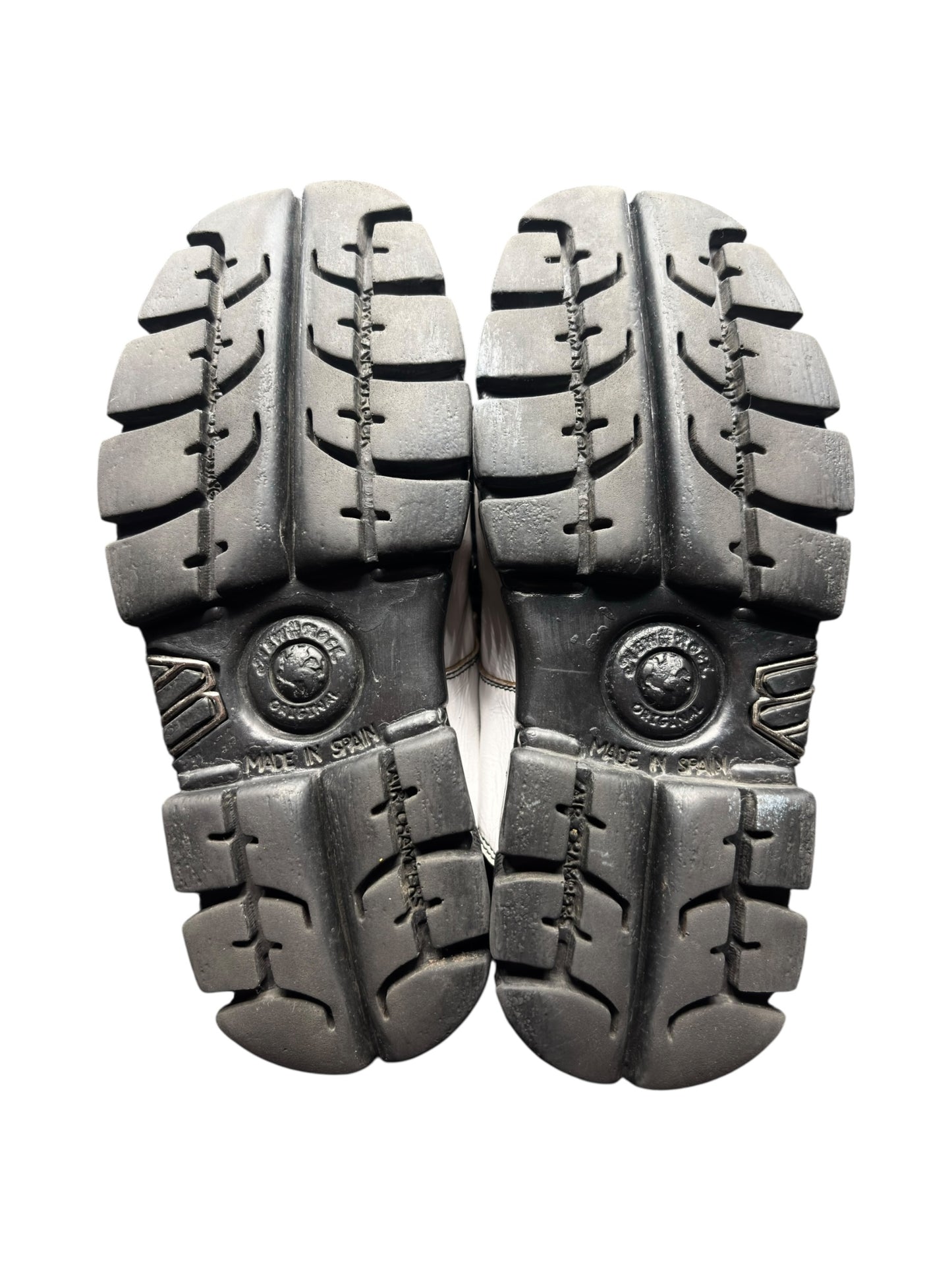 Vintage New Rock white platform sandals size 40