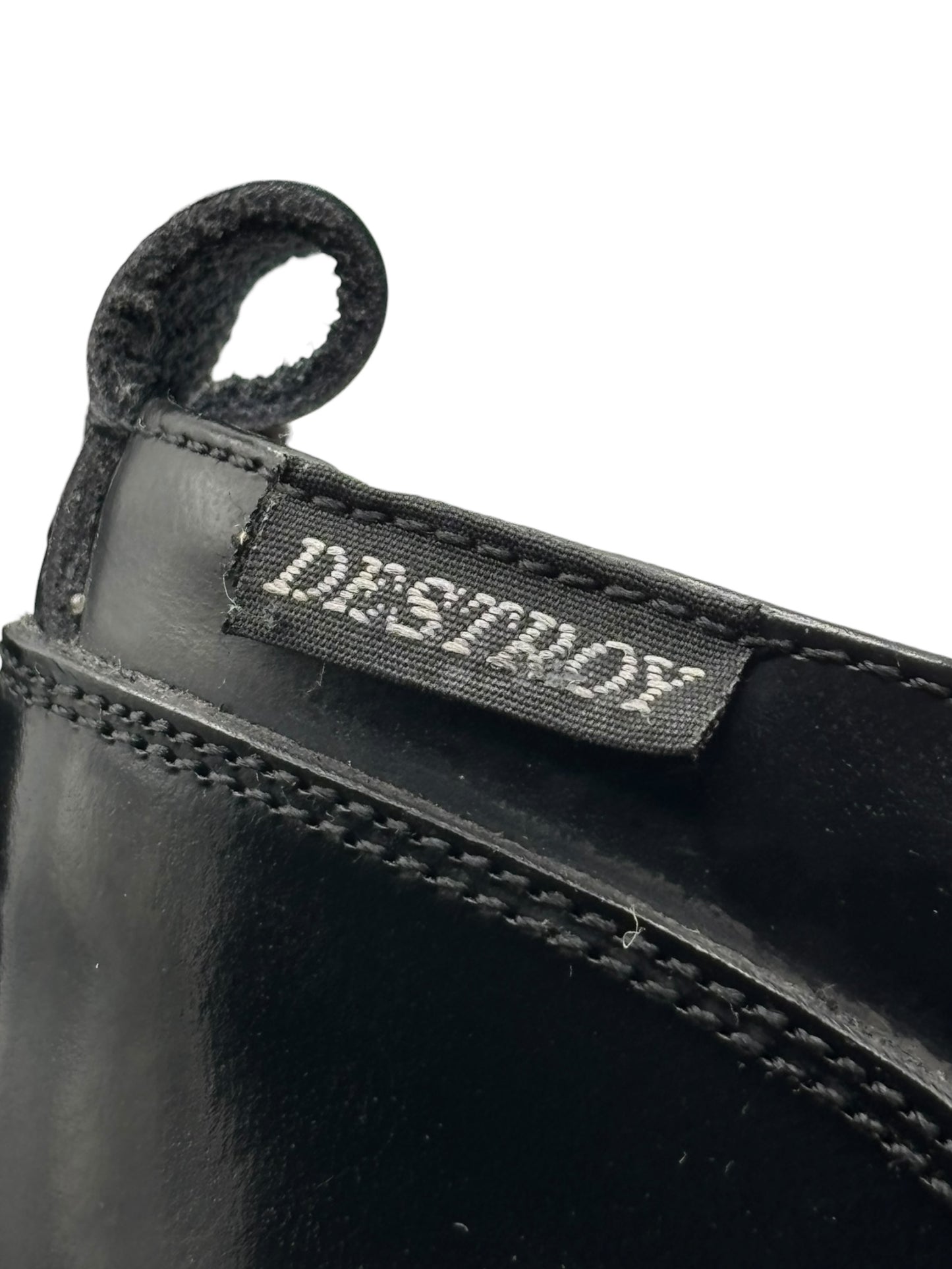 Vintage Destroy buckle loafers