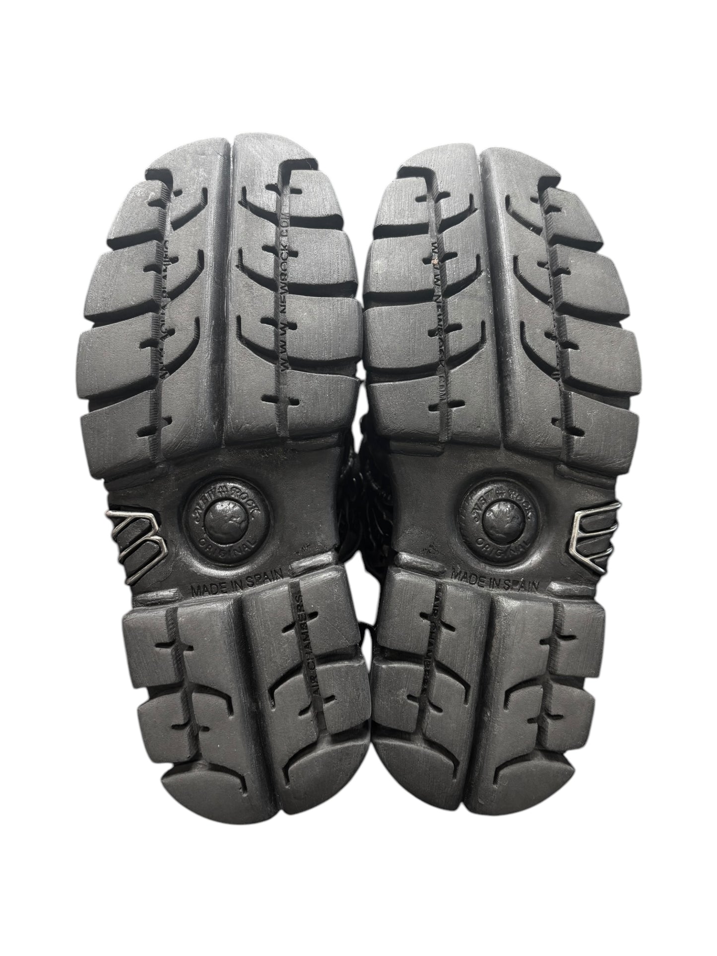 Rare vintage New Rock patterned M106 platform boots size 39