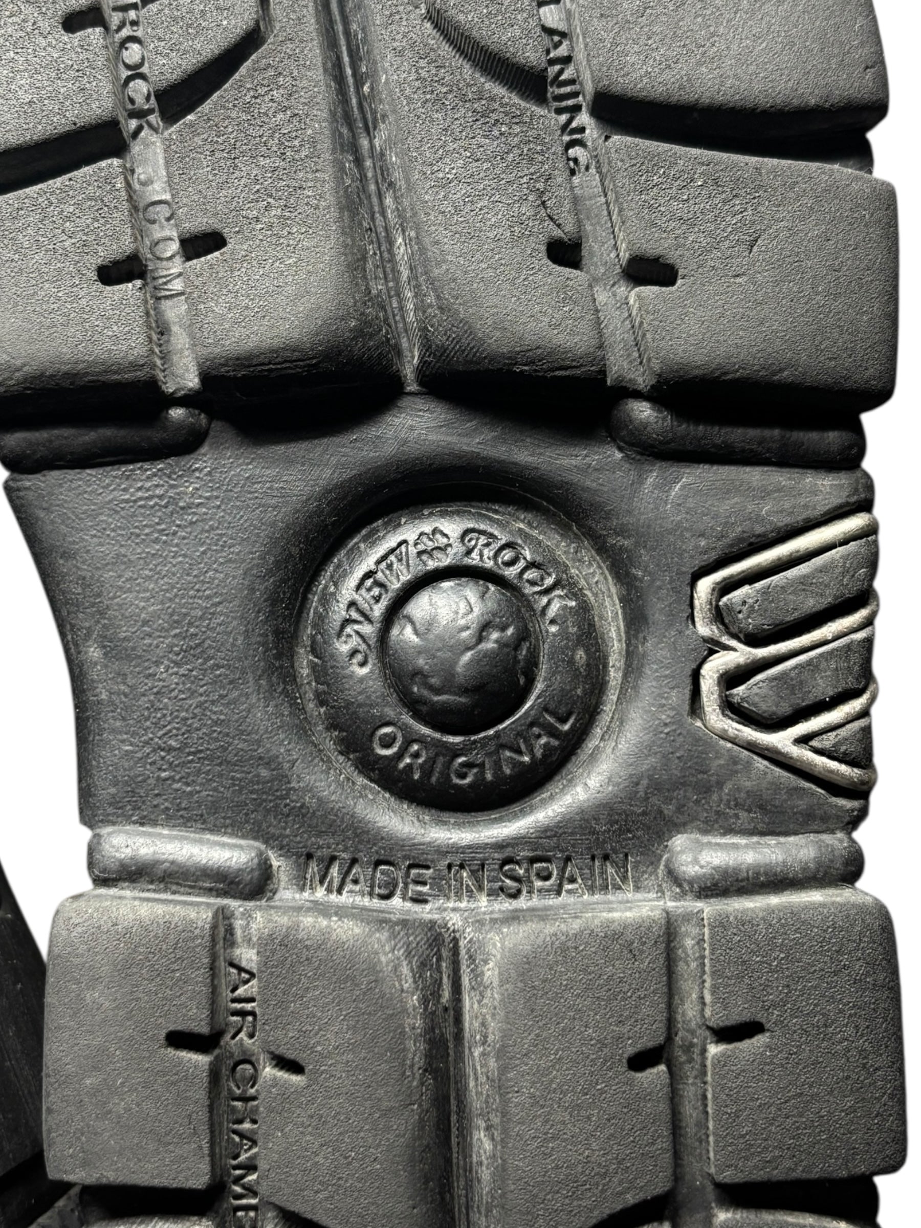 New Rock M-106 grey platform boots size 40