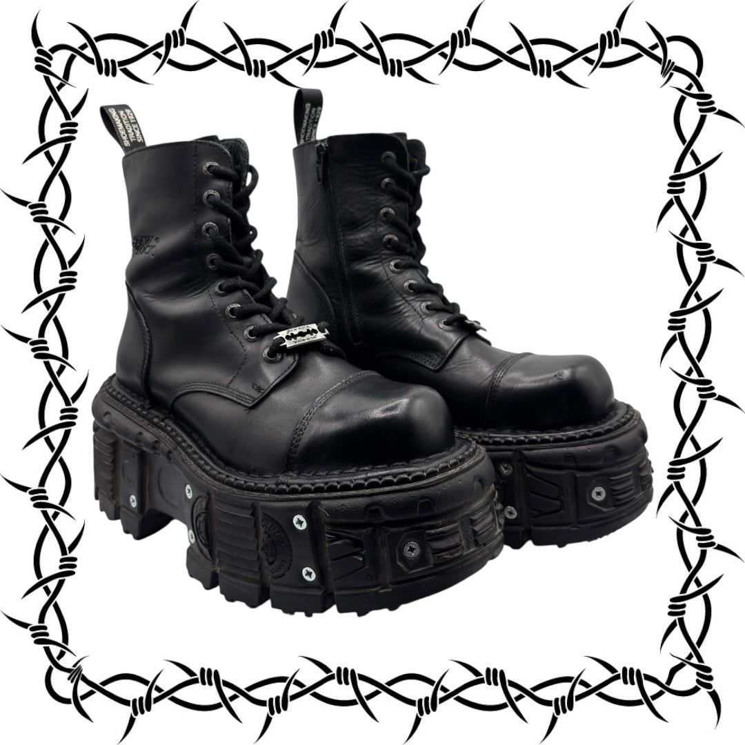 New Rock techno platform boots size 39