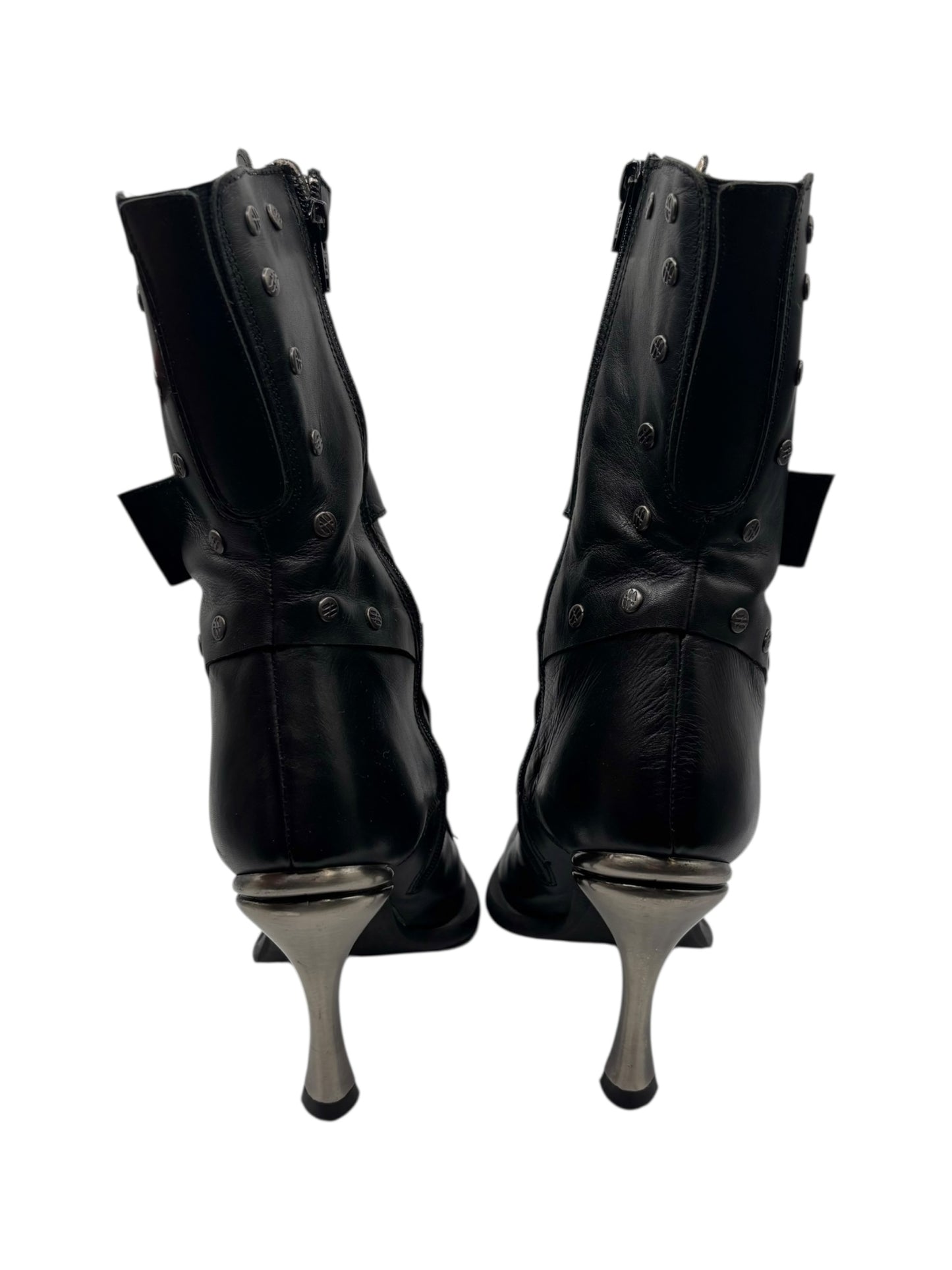 Vintage New Rock studded heels size 40