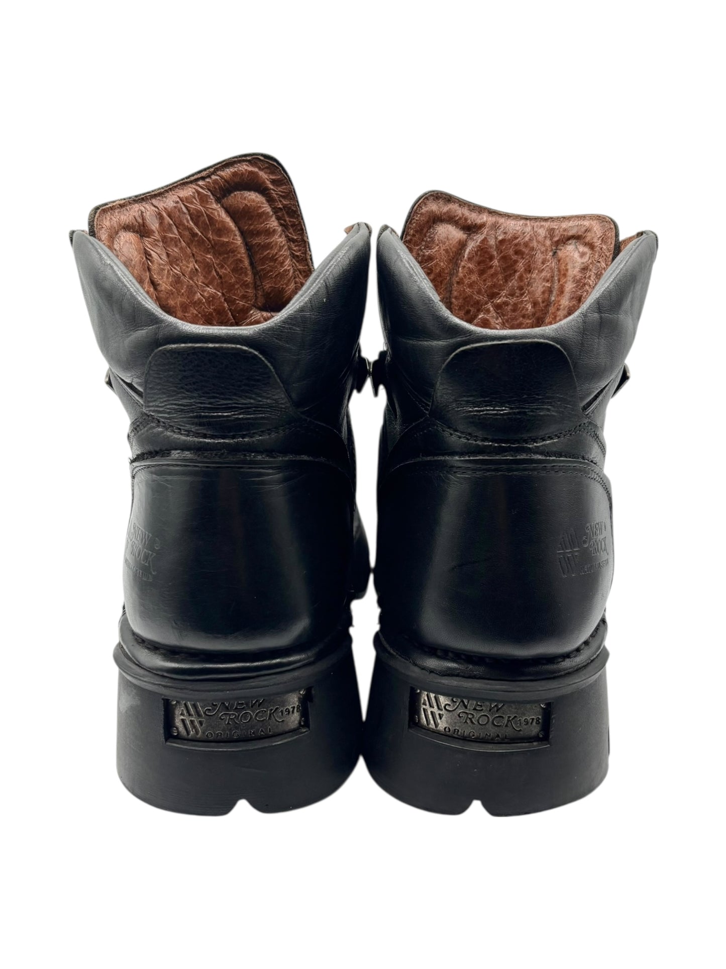 Vintage New Rock combat ankle boots size 46