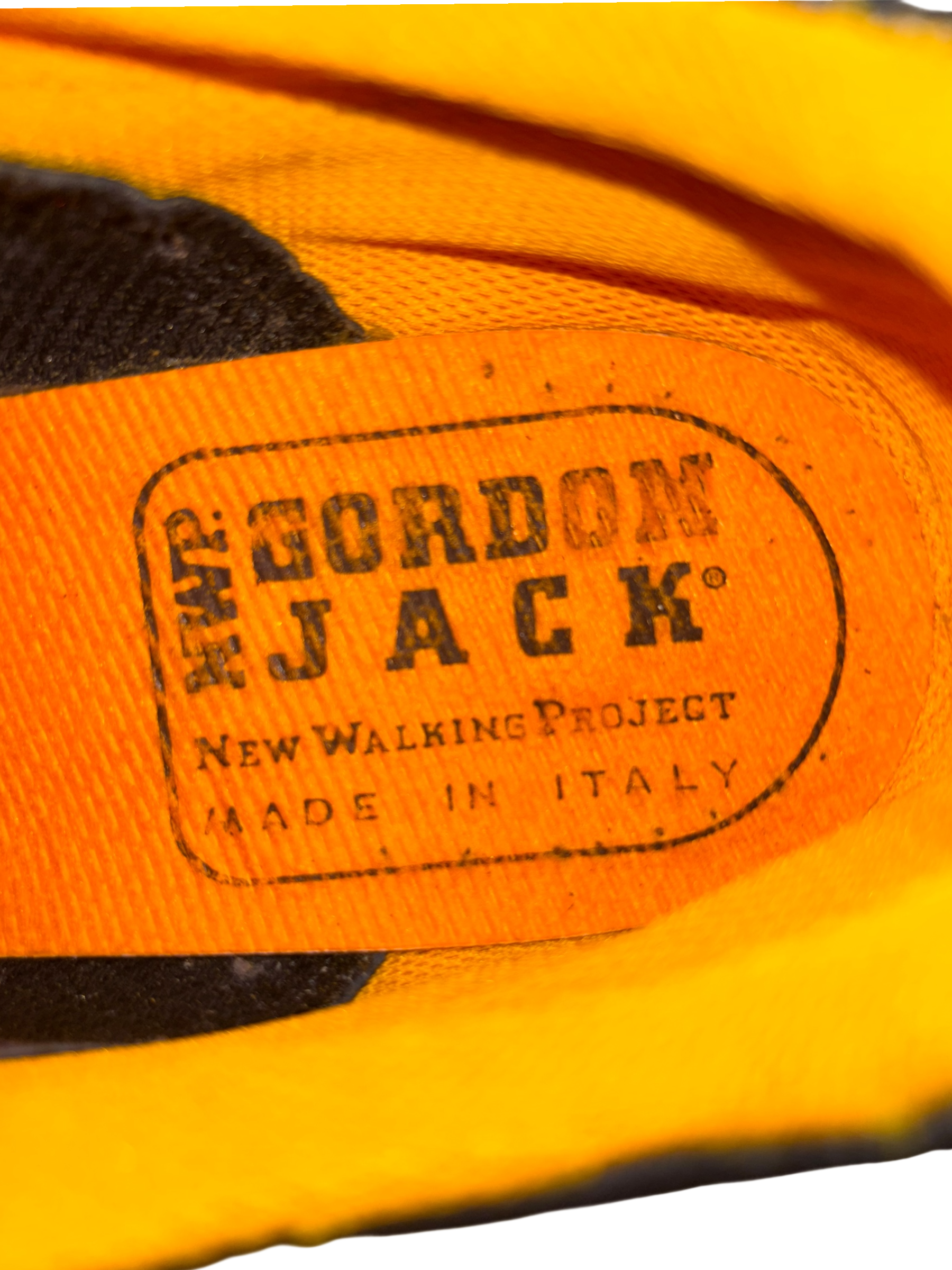 Vintage Gordon Jack classic black leather ankle boots size 44