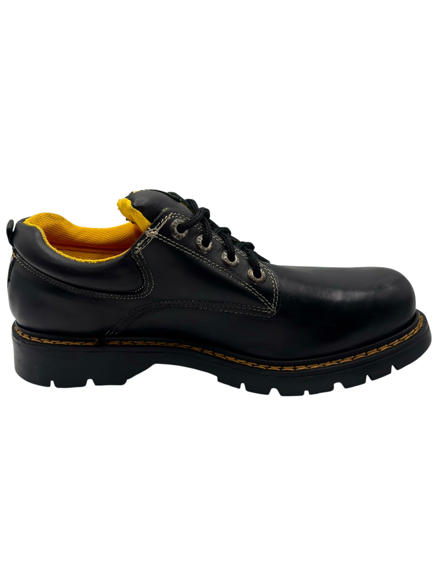 Vintage Gordon Jack classic black leather ankle boots size 44