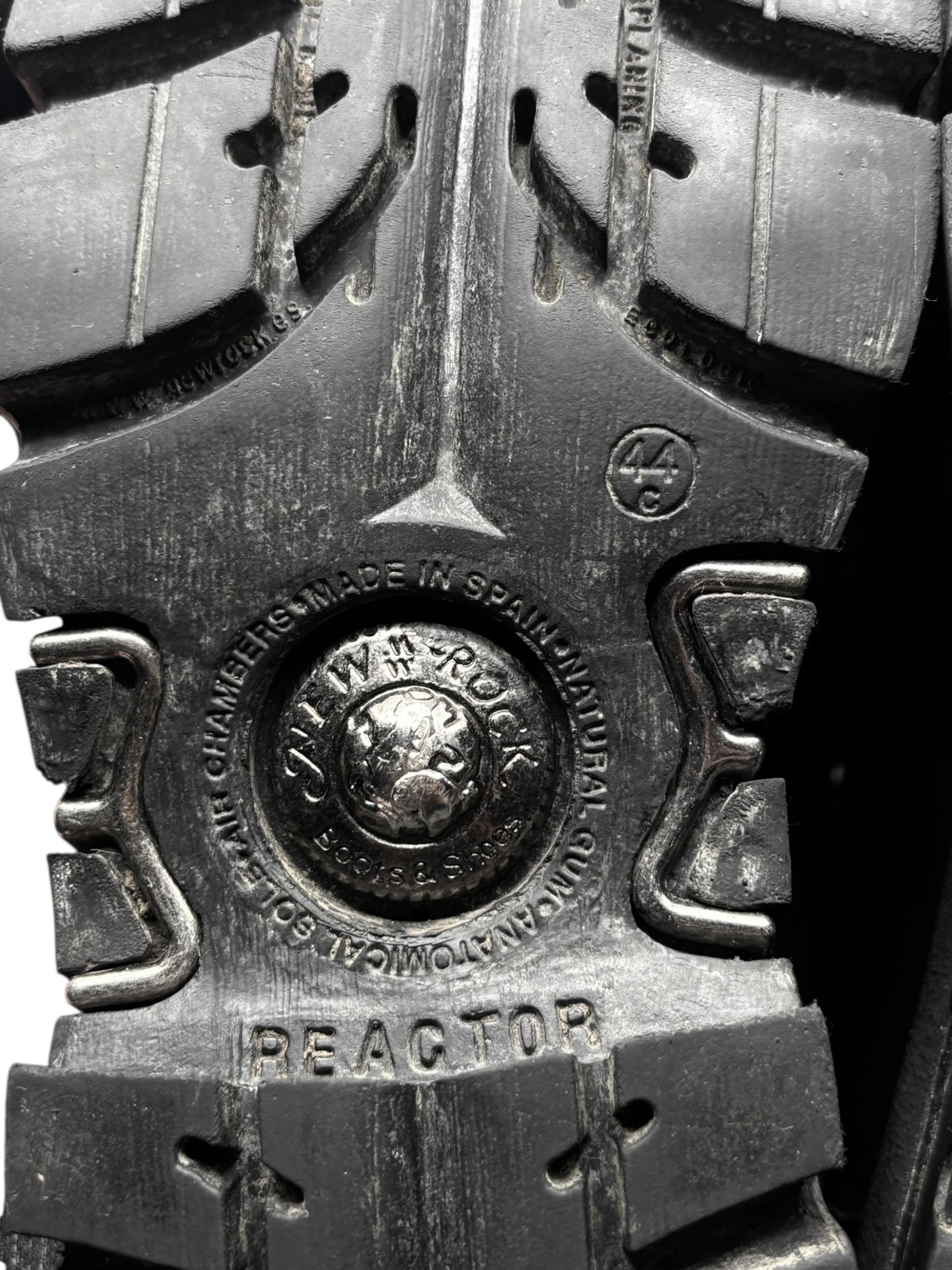 Vintage New Rock lace up reactor boots size 44