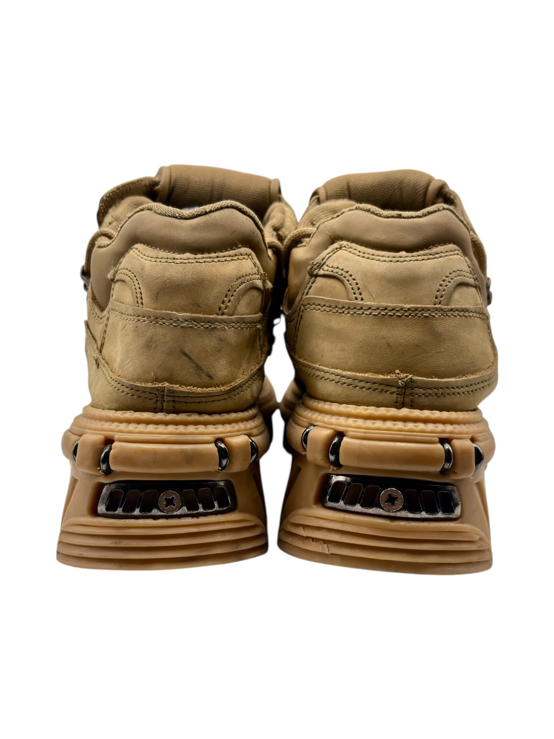 Vintage Gordon Jack brown platform boots size 40