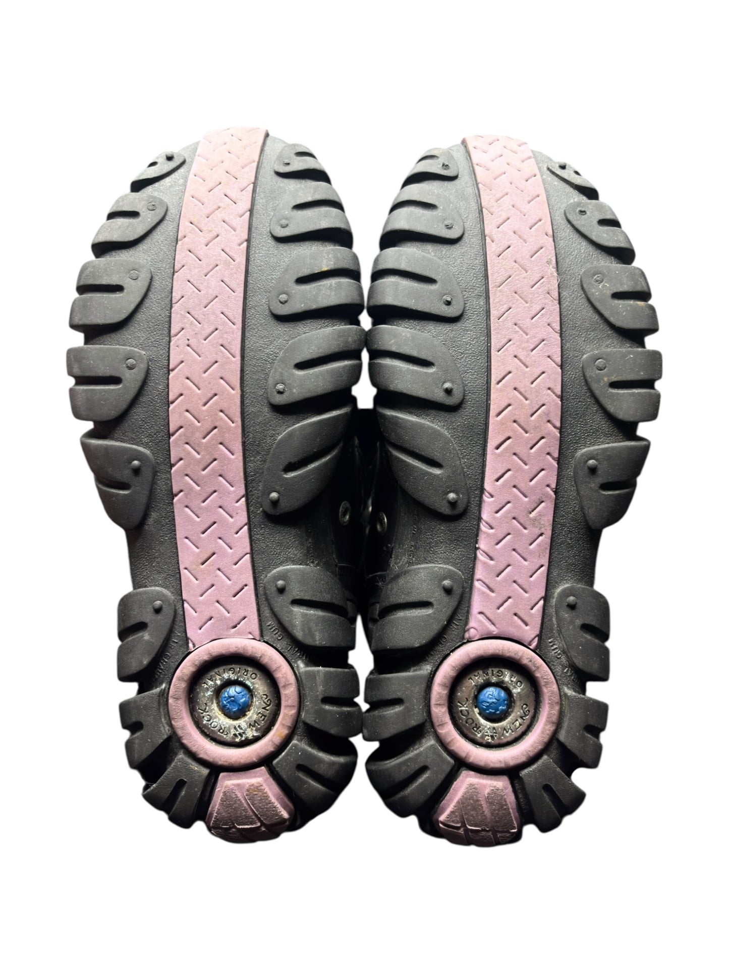 Vintage New Rock purple techno boots size 40