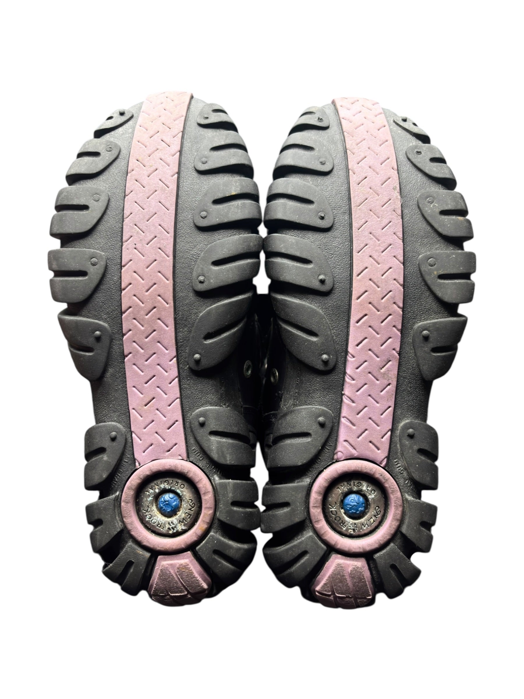 Vintage New Rock purple techno boots size 40