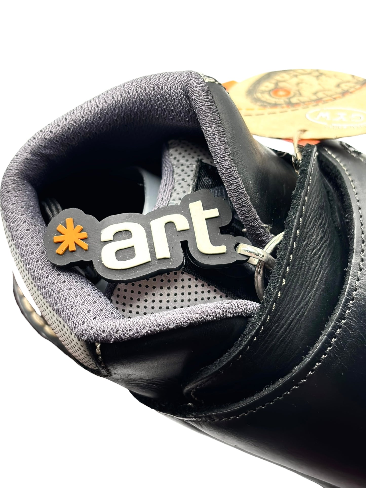 Vintage ART M401 foxxil black platform boots size 41