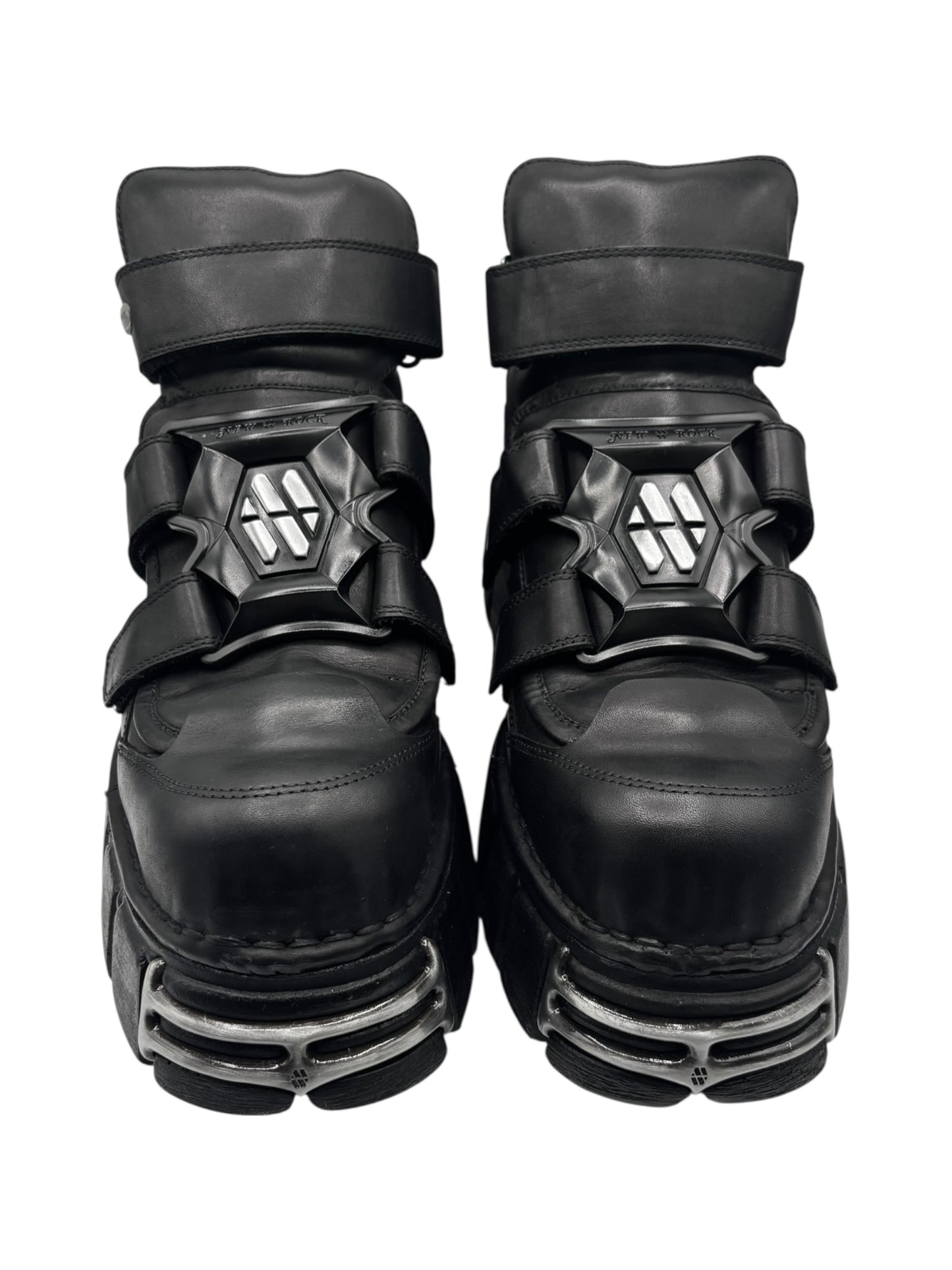 Vintage New Rock M-285-R1 platform boots size 42