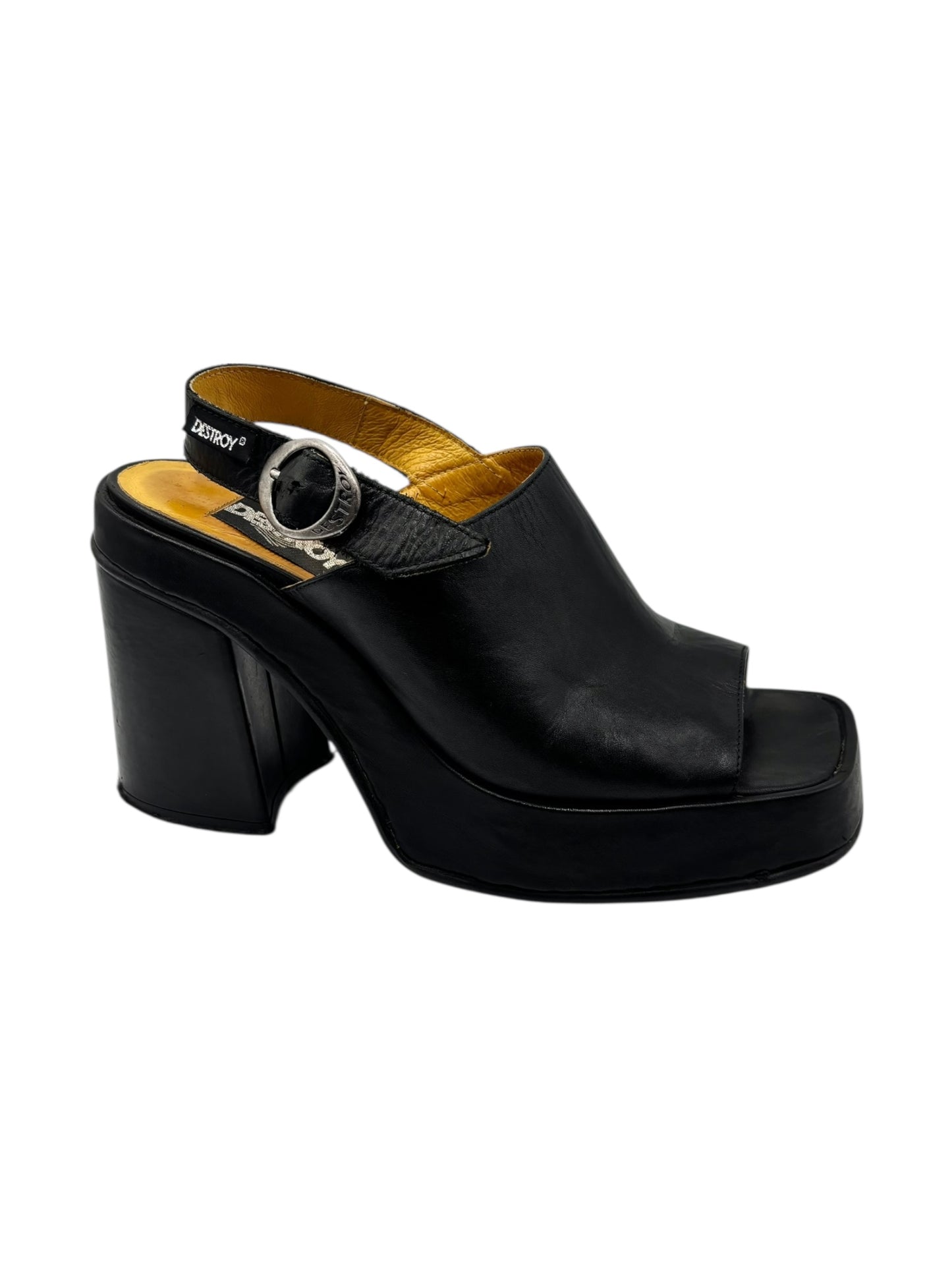 Vintage Destroy platform sandals size 39
