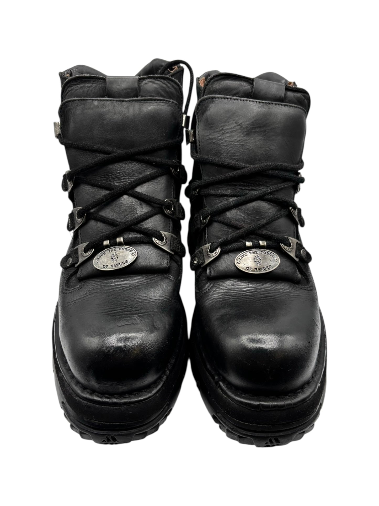 Vintage New Rock lace-up ankle boots size 44