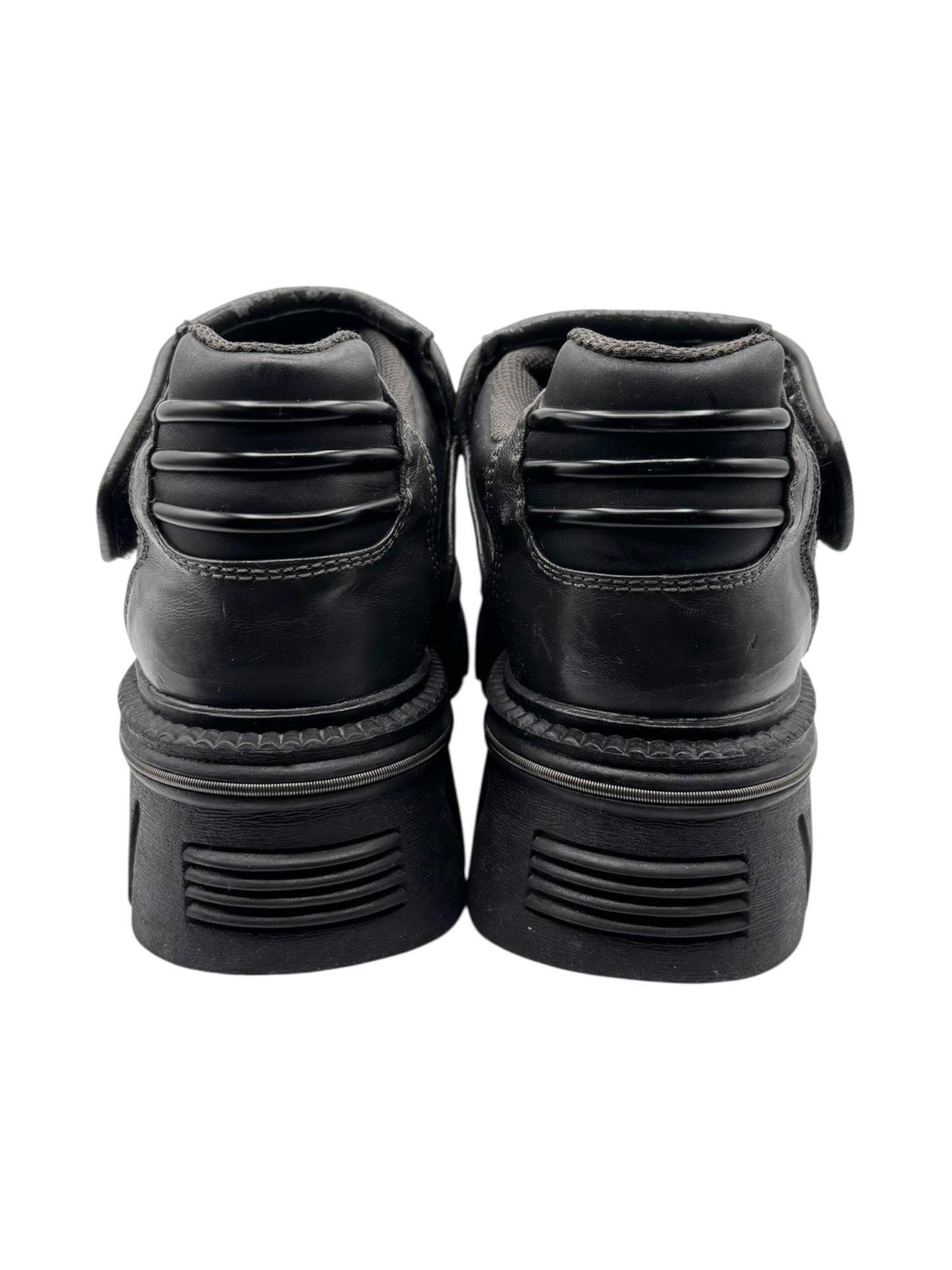 Vintage XSPORT leather platform boots size 42