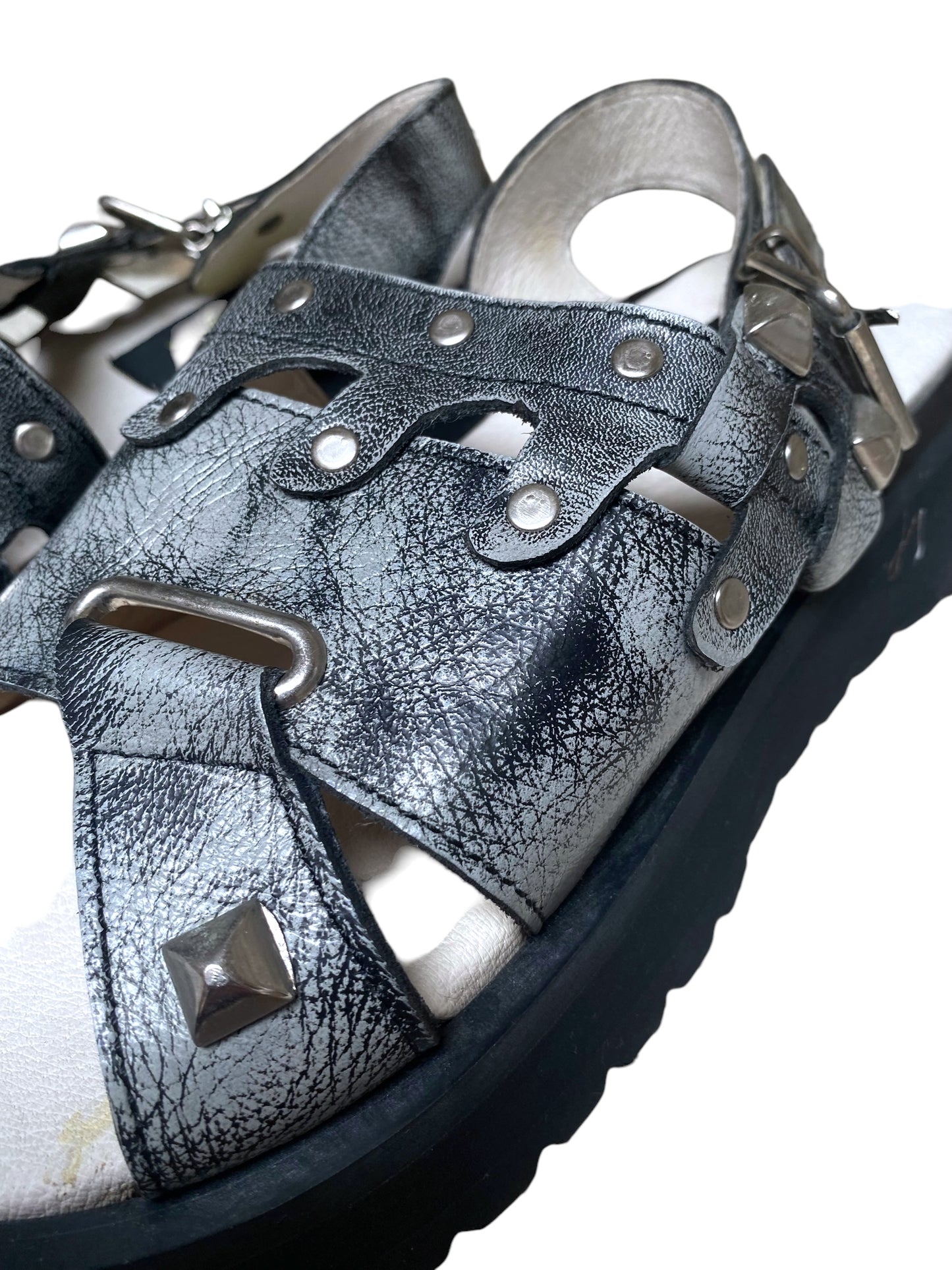 Swear London alternative leather sandals size 41