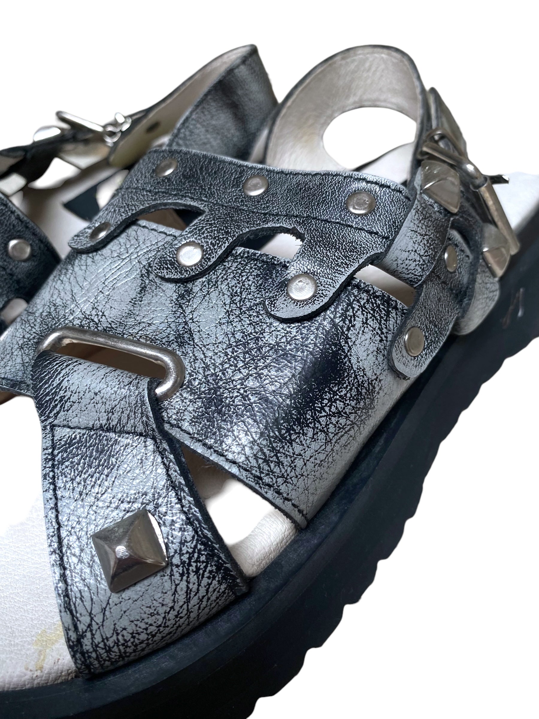 Swear London alternative leather sandals size 41