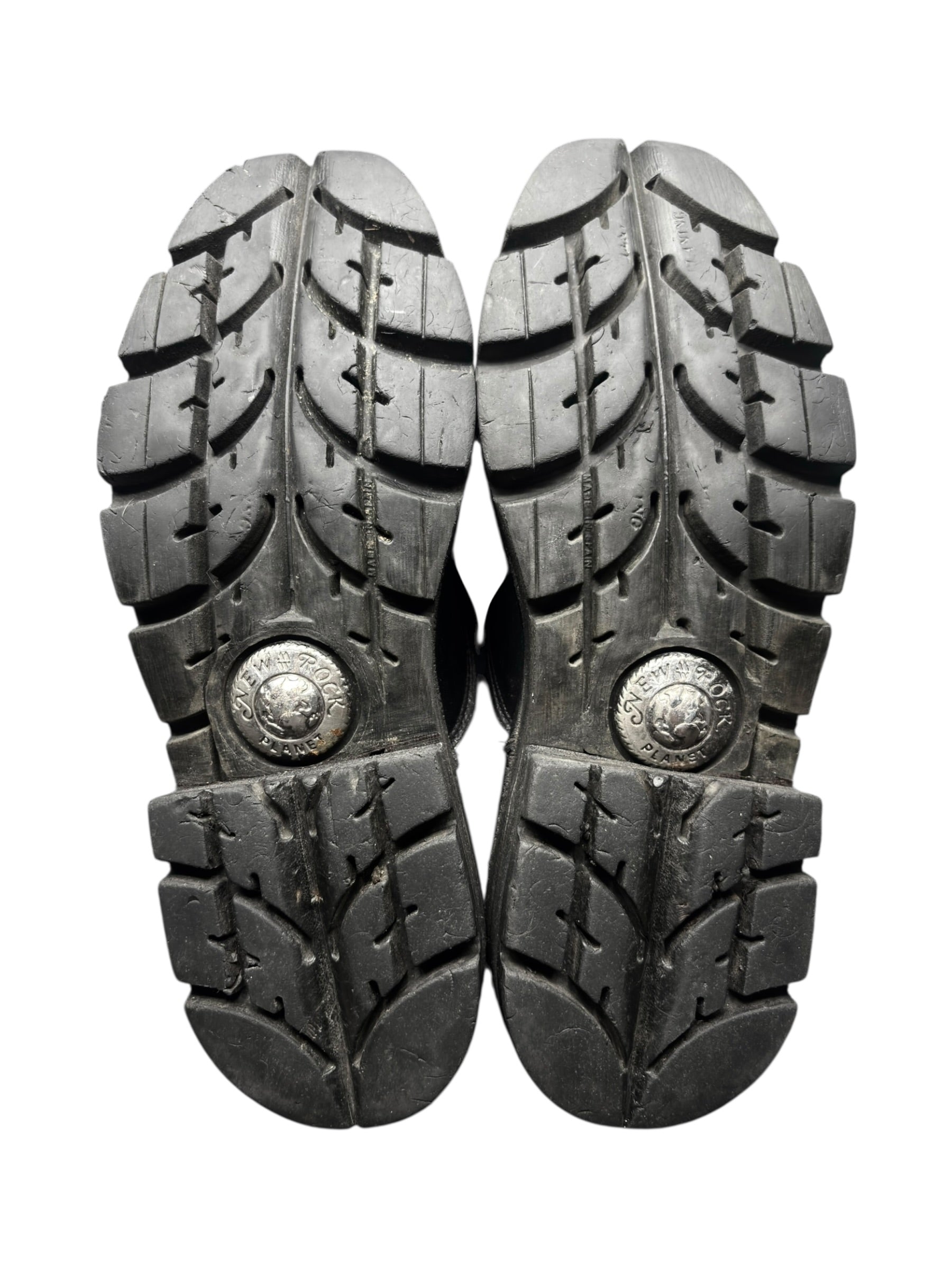 Vintage New Rock classic leather boots size 44